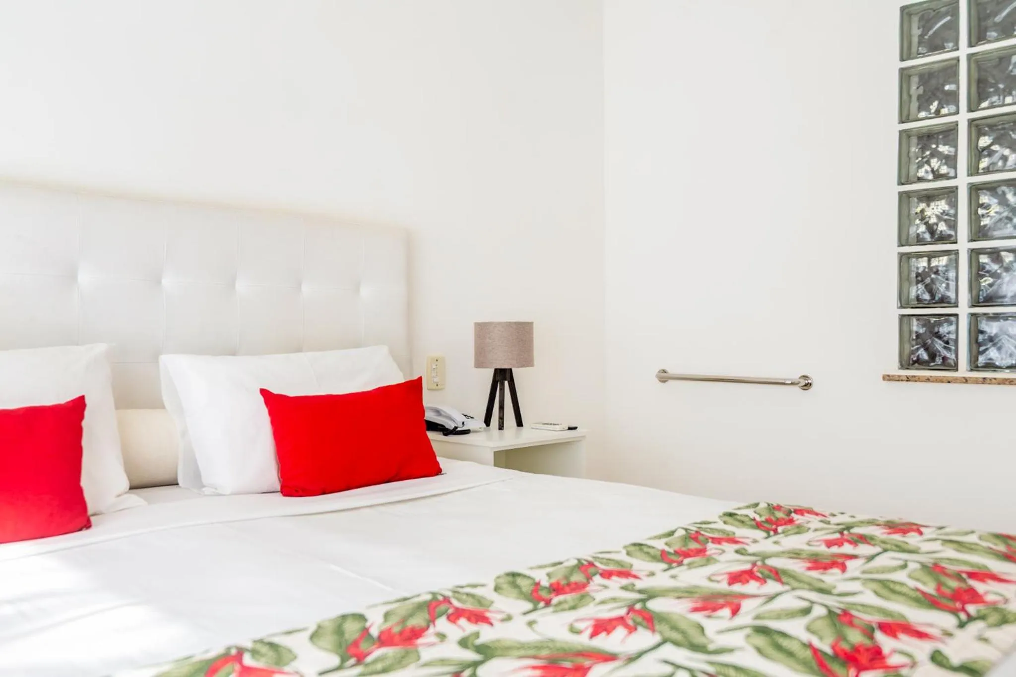 Bed in Hotel Miratlantico Búzios