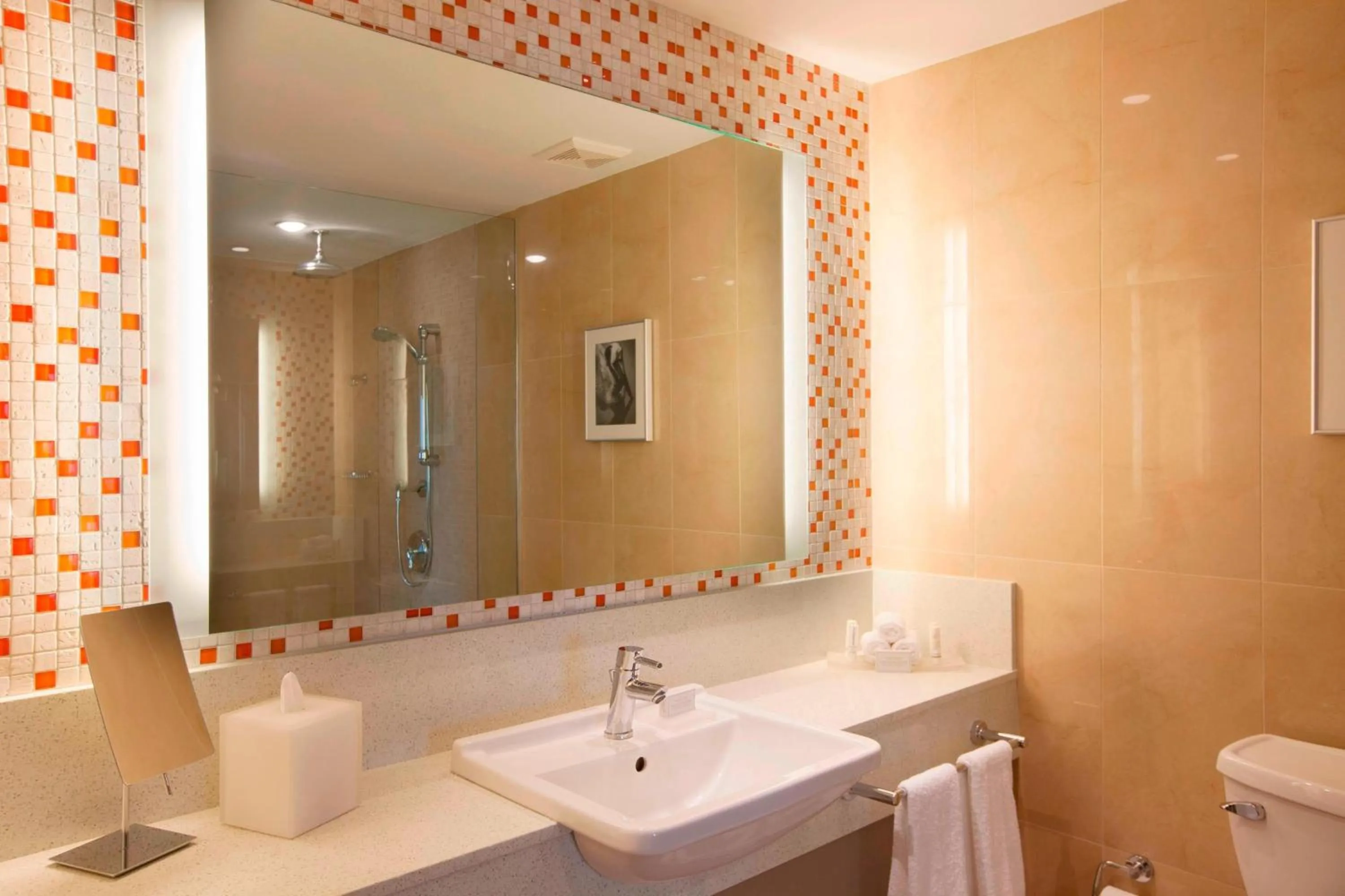 Bathroom in Courtyard by Marriott Isla Verde Beach Resort