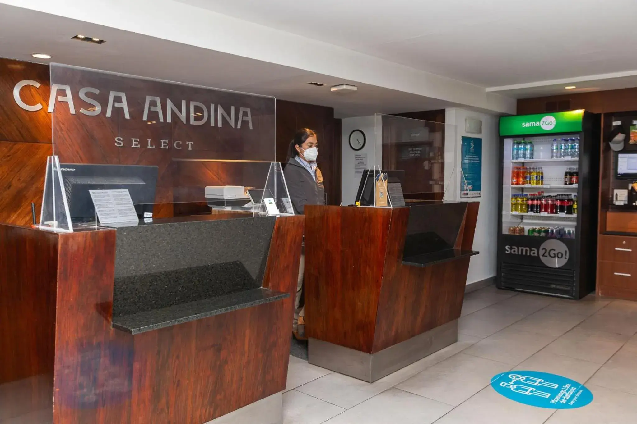 Lobby or reception in Casa Andina Select Arequipa Plaza Lobby or reception in Casa Andina Select Arequipa Plaza