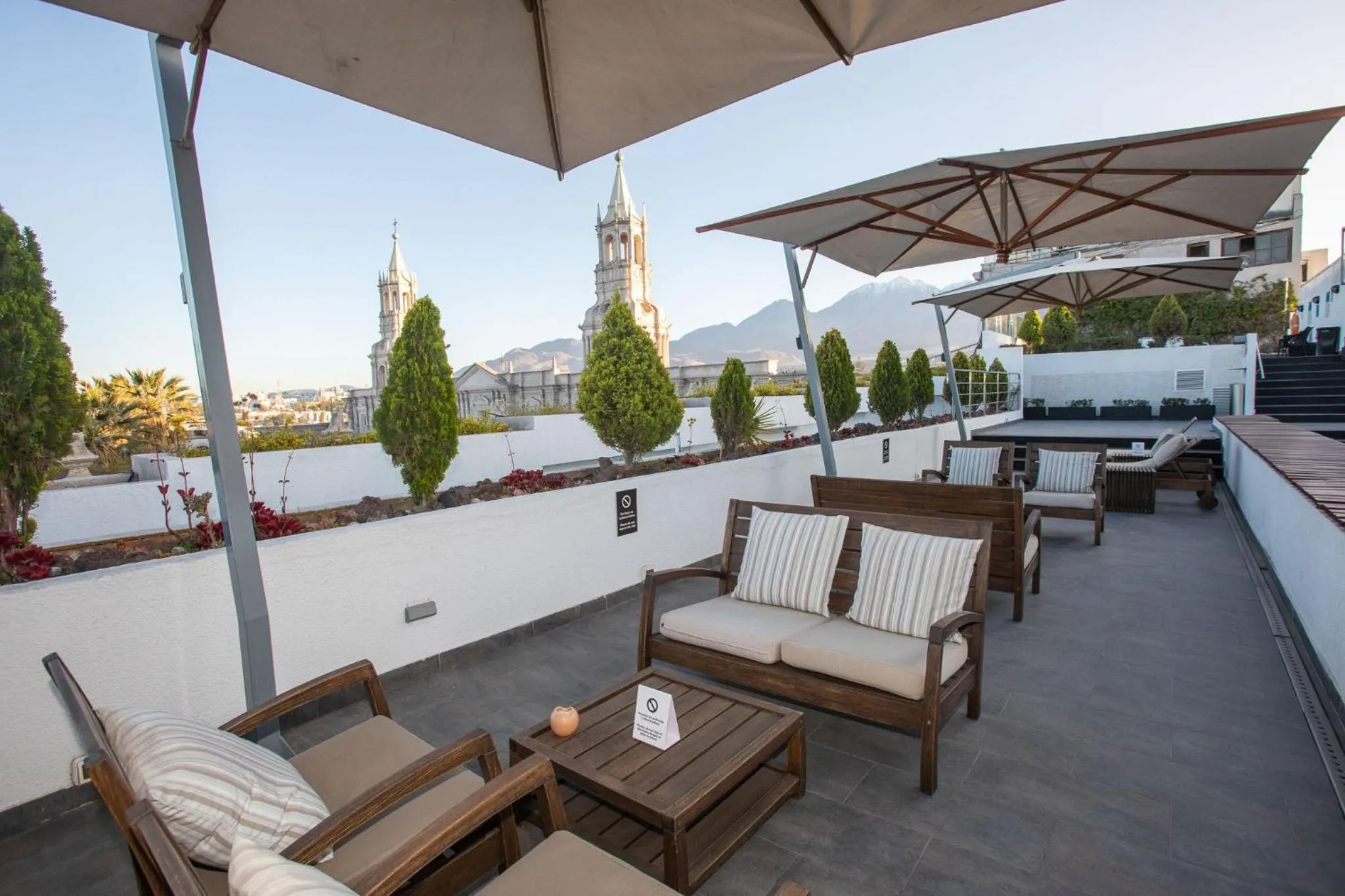 Balcony/Terrace in Casa Andina Select Arequipa Plaza