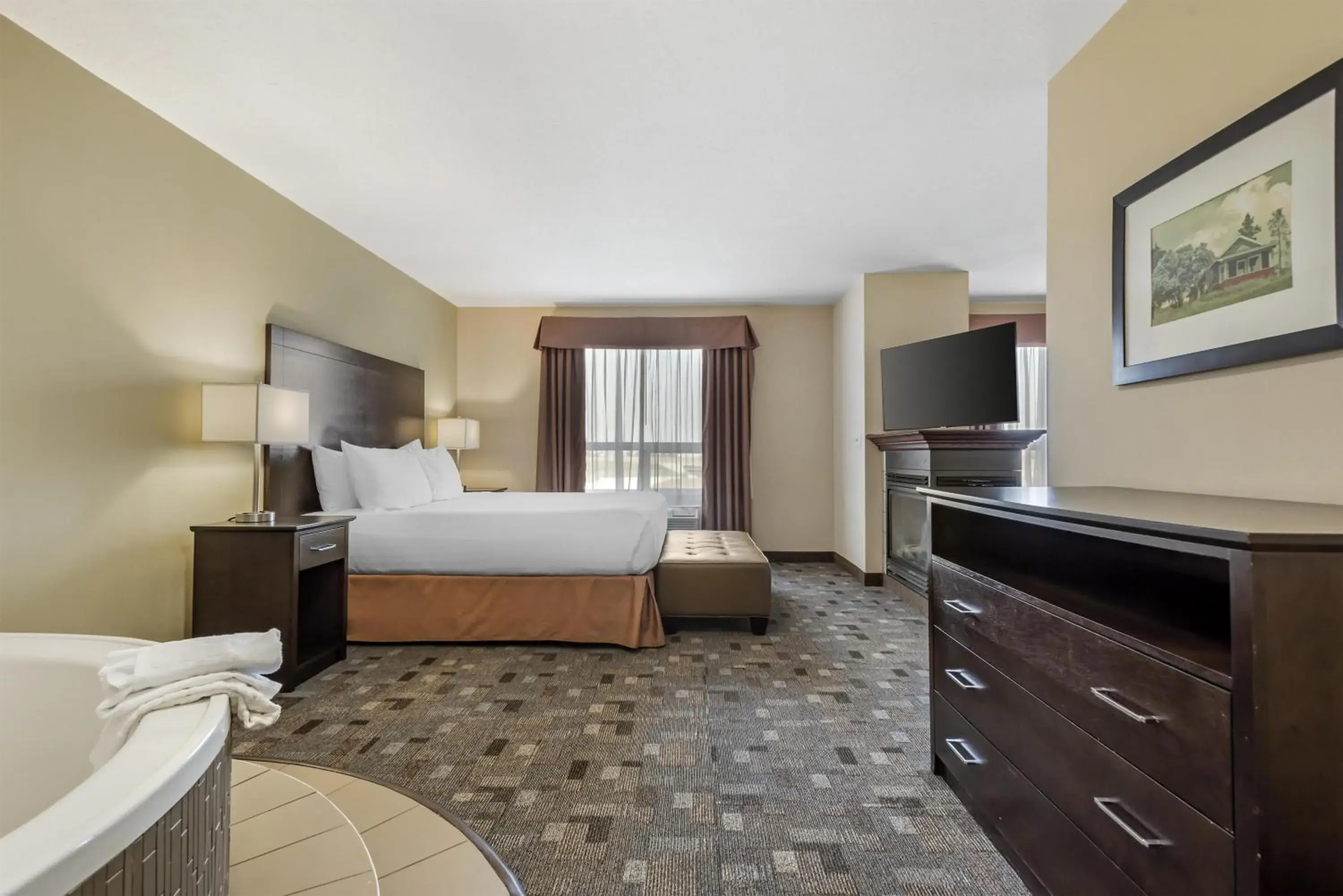 Bedroom, Bed in Best Western Plus Red Deer Inn & Suite Bedroom, Bed in Best Western Plus Red Deer Inn & Suite