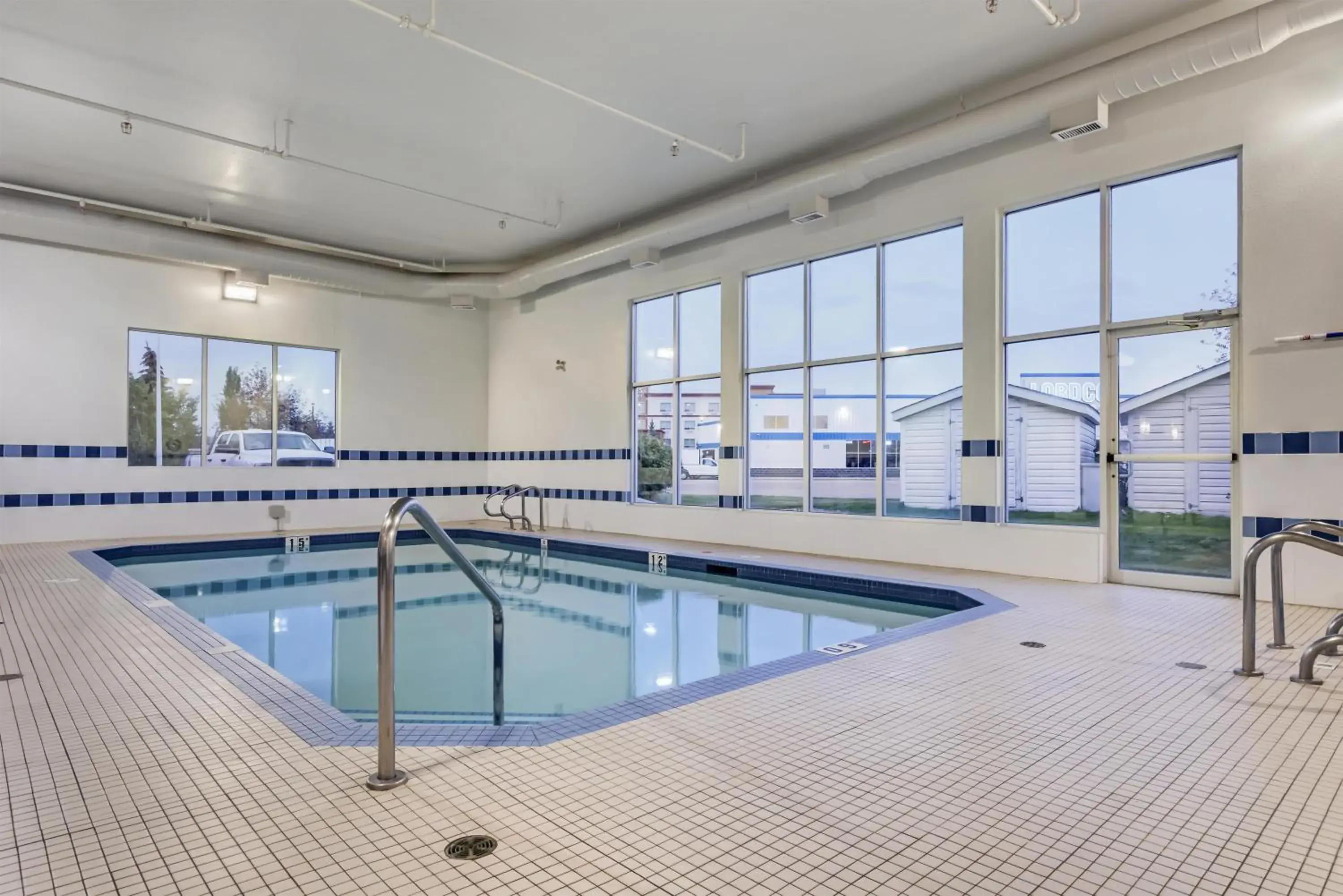 Pool view in Best Western Plus Red Deer Inn & Suite Pool view in Best Western Plus Red Deer Inn & Suite