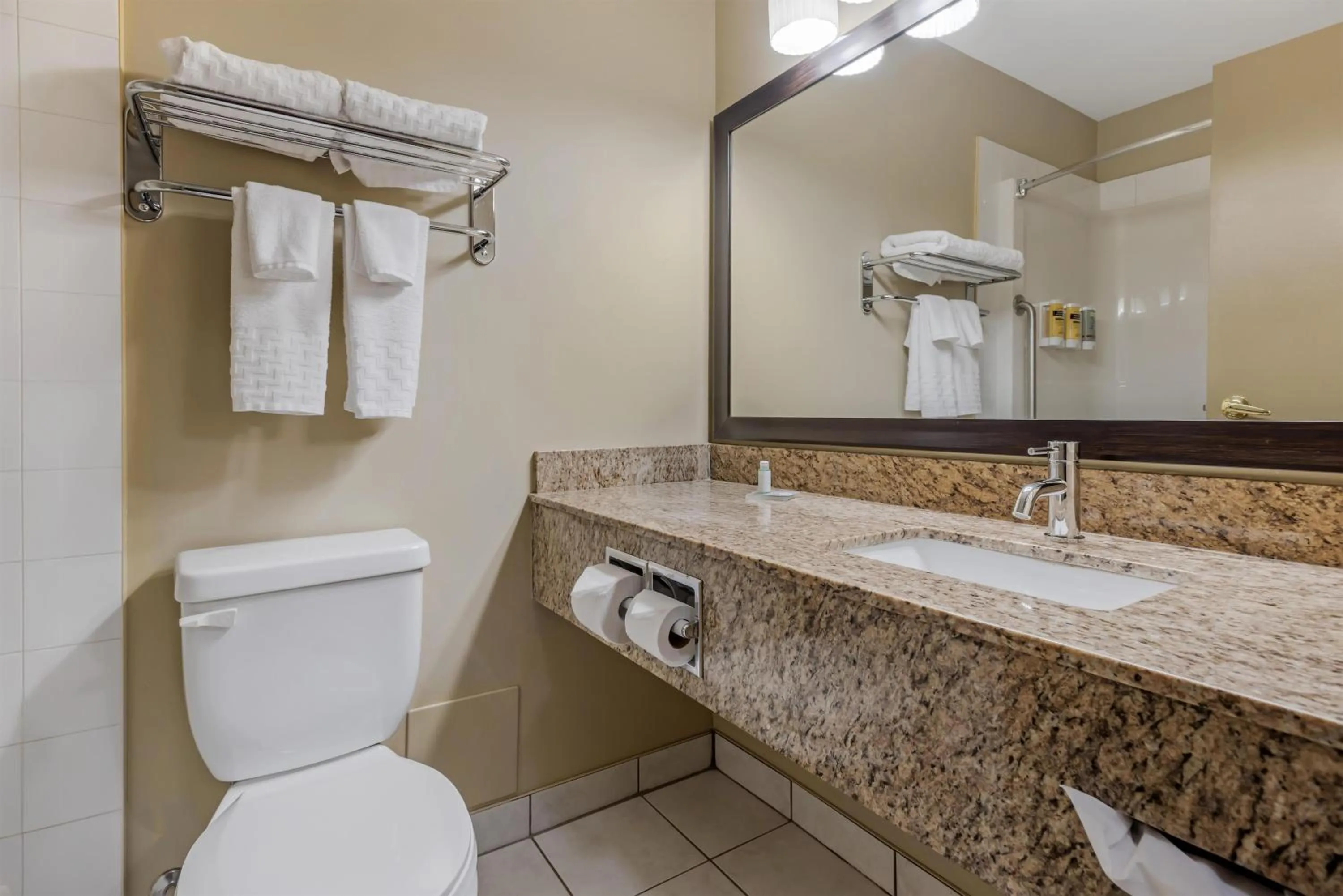 Bathroom in Best Western Plus Red Deer Inn & Suite