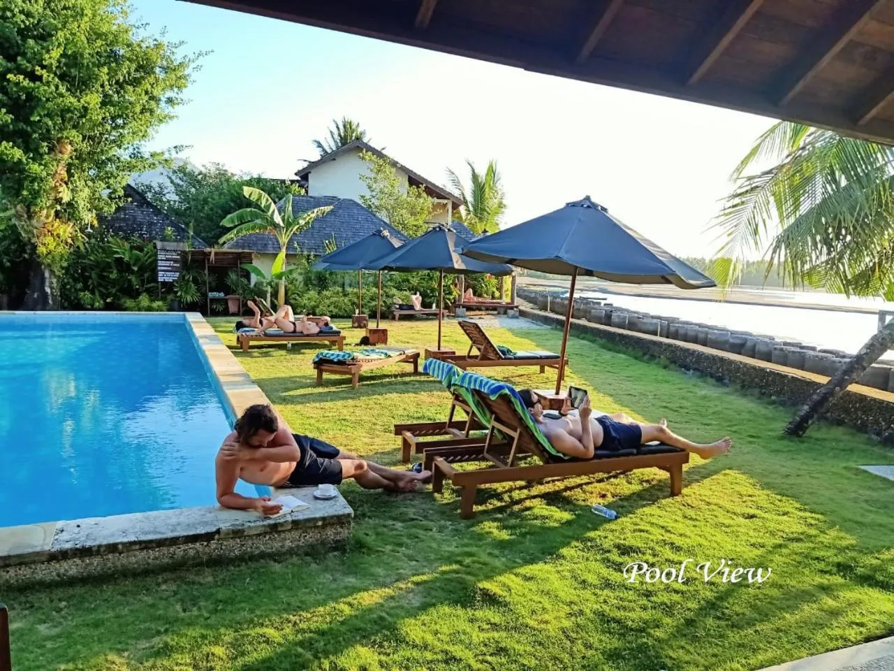 Swimming pool in Cocotinos Manado