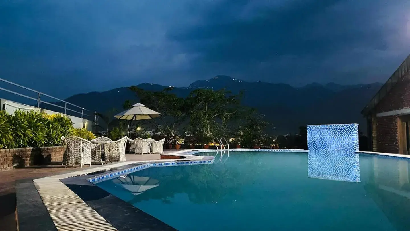 Mountain view in Hotel Natraj Rishikesh Mountain view in Hotel Natraj Rishikesh