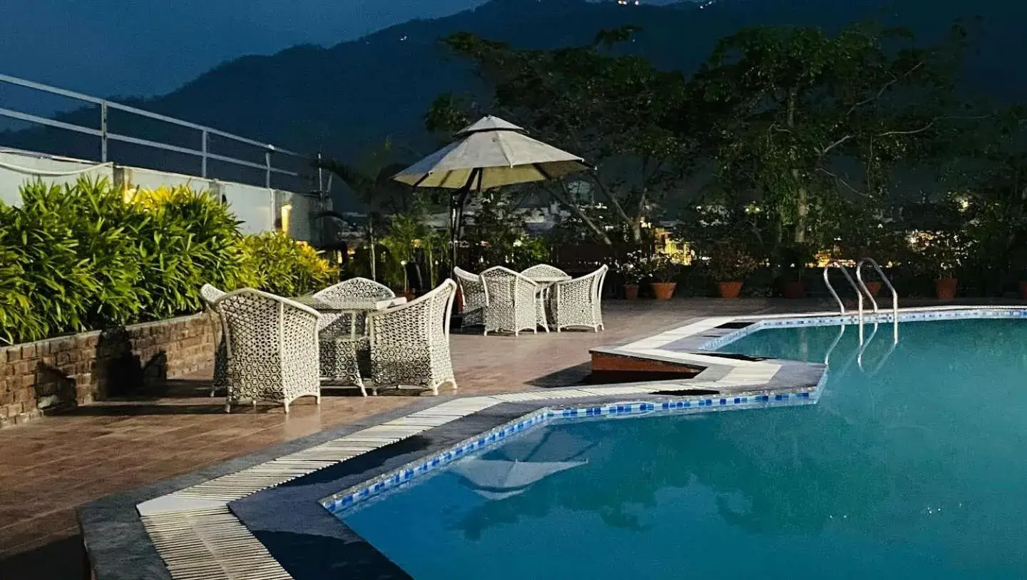 Mountain view in Hotel Natraj Rishikesh Mountain view in Hotel Natraj Rishikesh