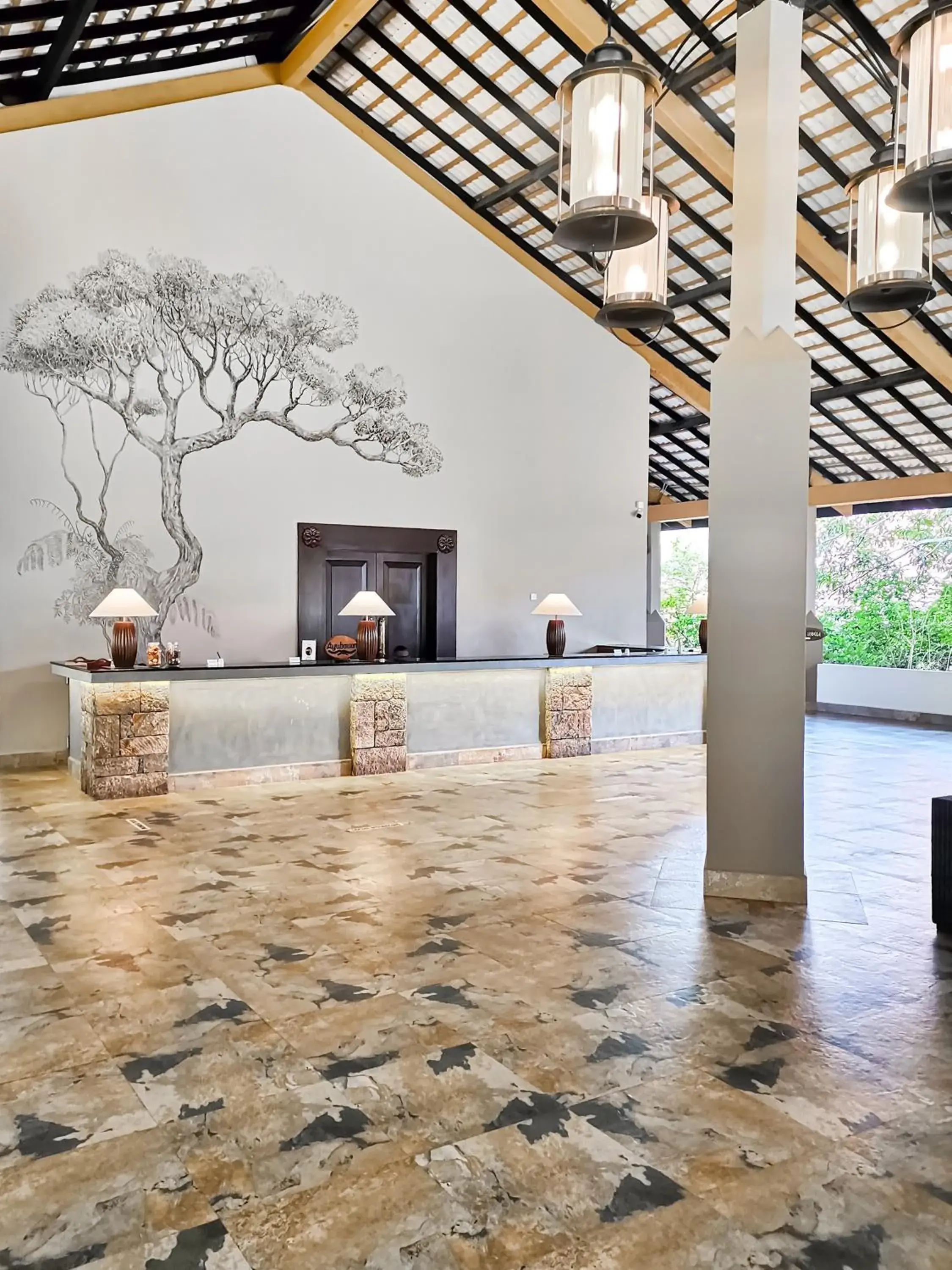 Lobby or reception in Amaya Lake Dambulla Lobby or reception in Amaya Lake Dambulla