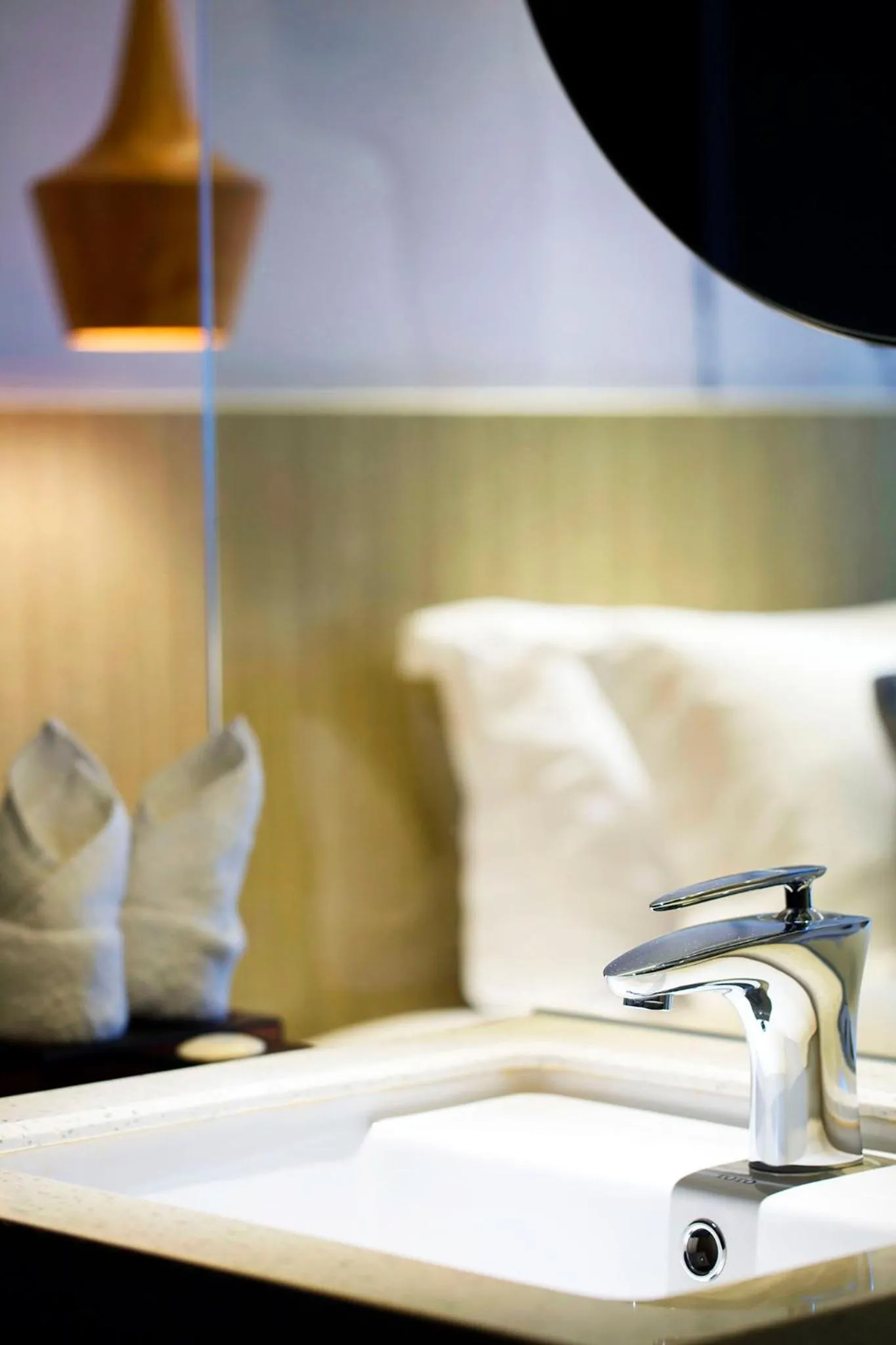 Decorative detail in Paco Hotel Guangzhou Jiangtai Road Metro Branch