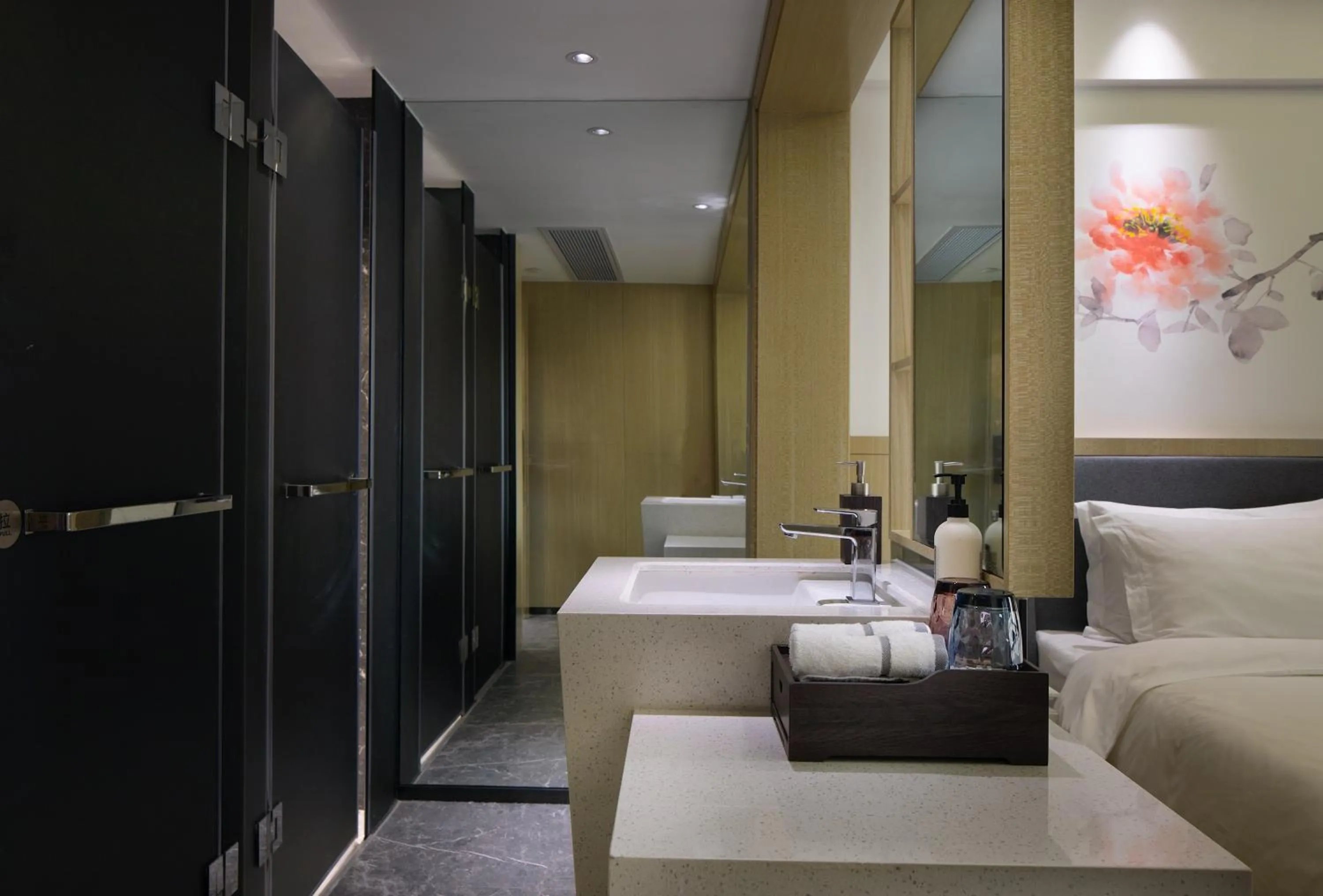 Decorative detail in Paco Hotel Guangzhou Jiangtai Road Metro Branch