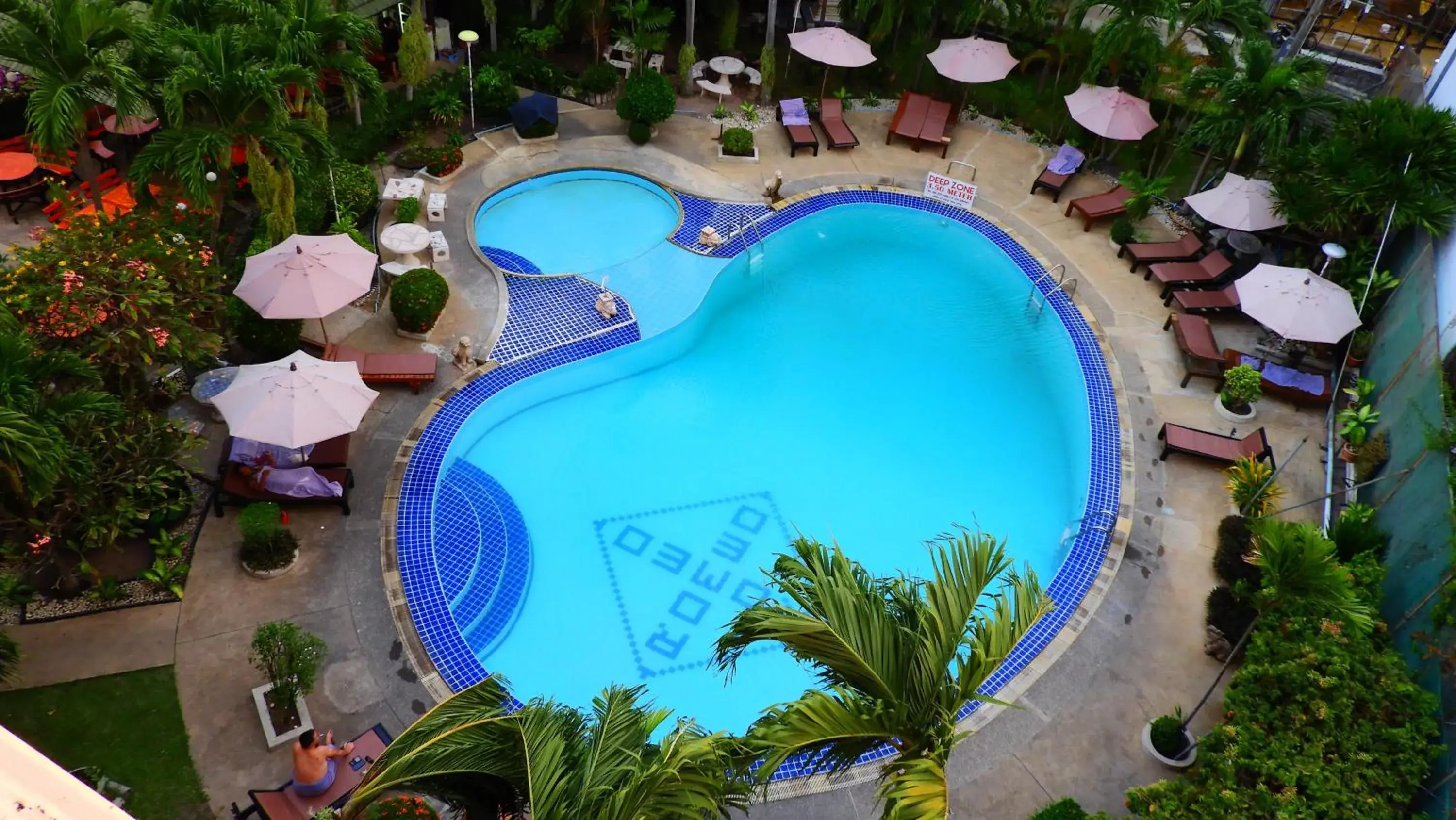 Swimming pool, Pool View in Hotel Romeo Palace Pattaya