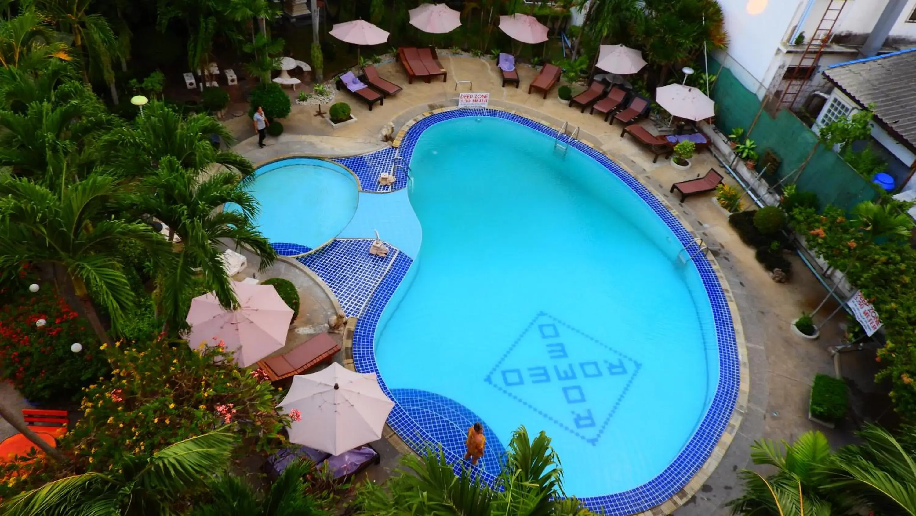 Pool View in Hotel Romeo Palace Pattaya