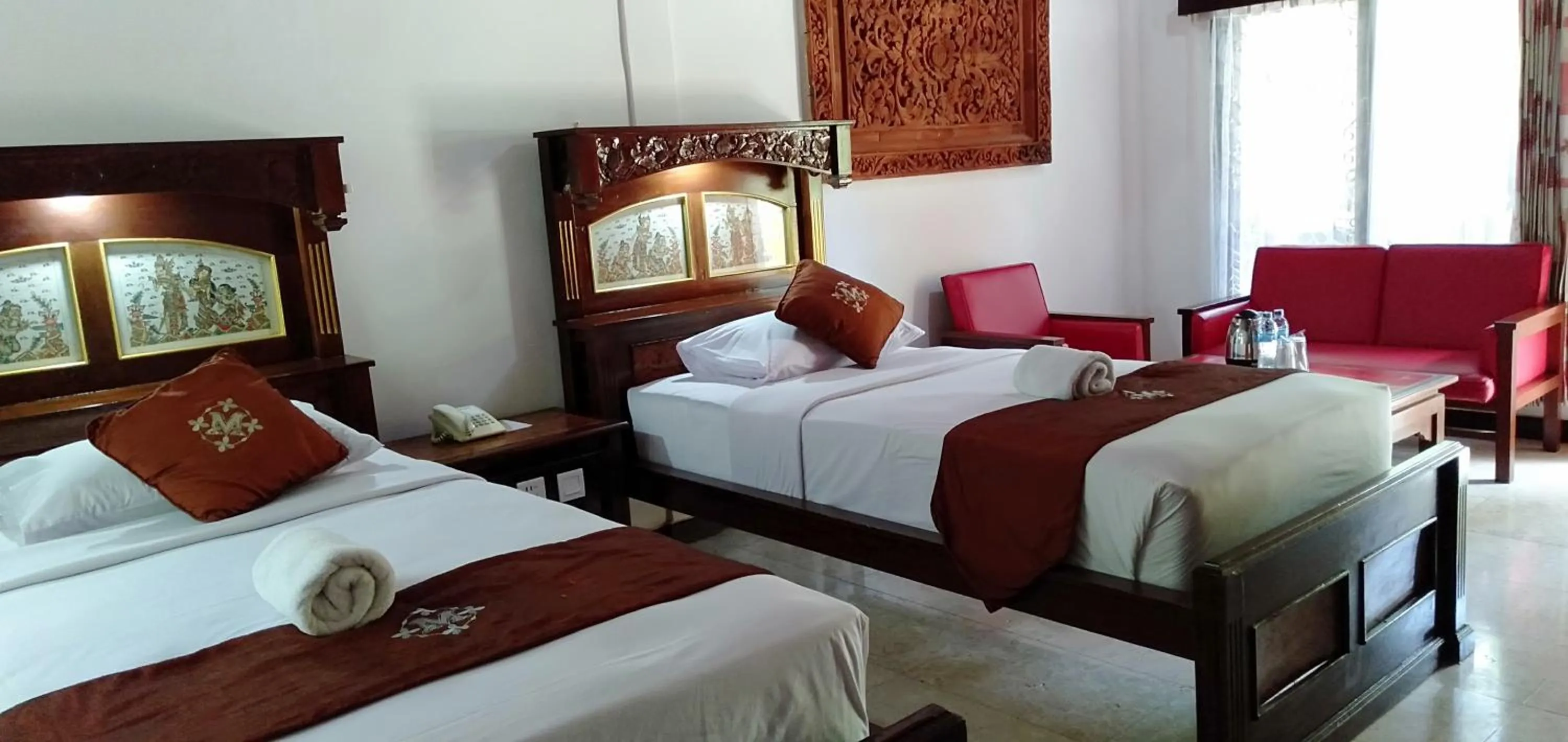 Bedroom, Bed in Melasti Kuta Beach Hotel & Spa