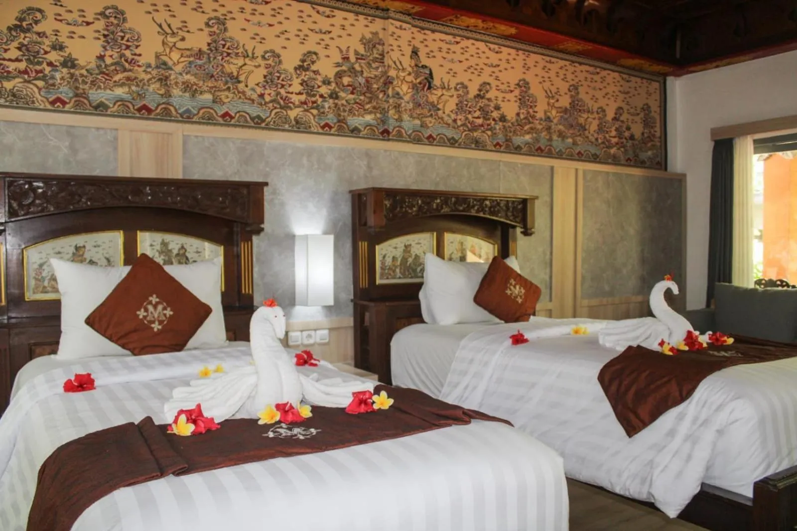 Bed in Melasti Kuta Beach Hotel & Spa