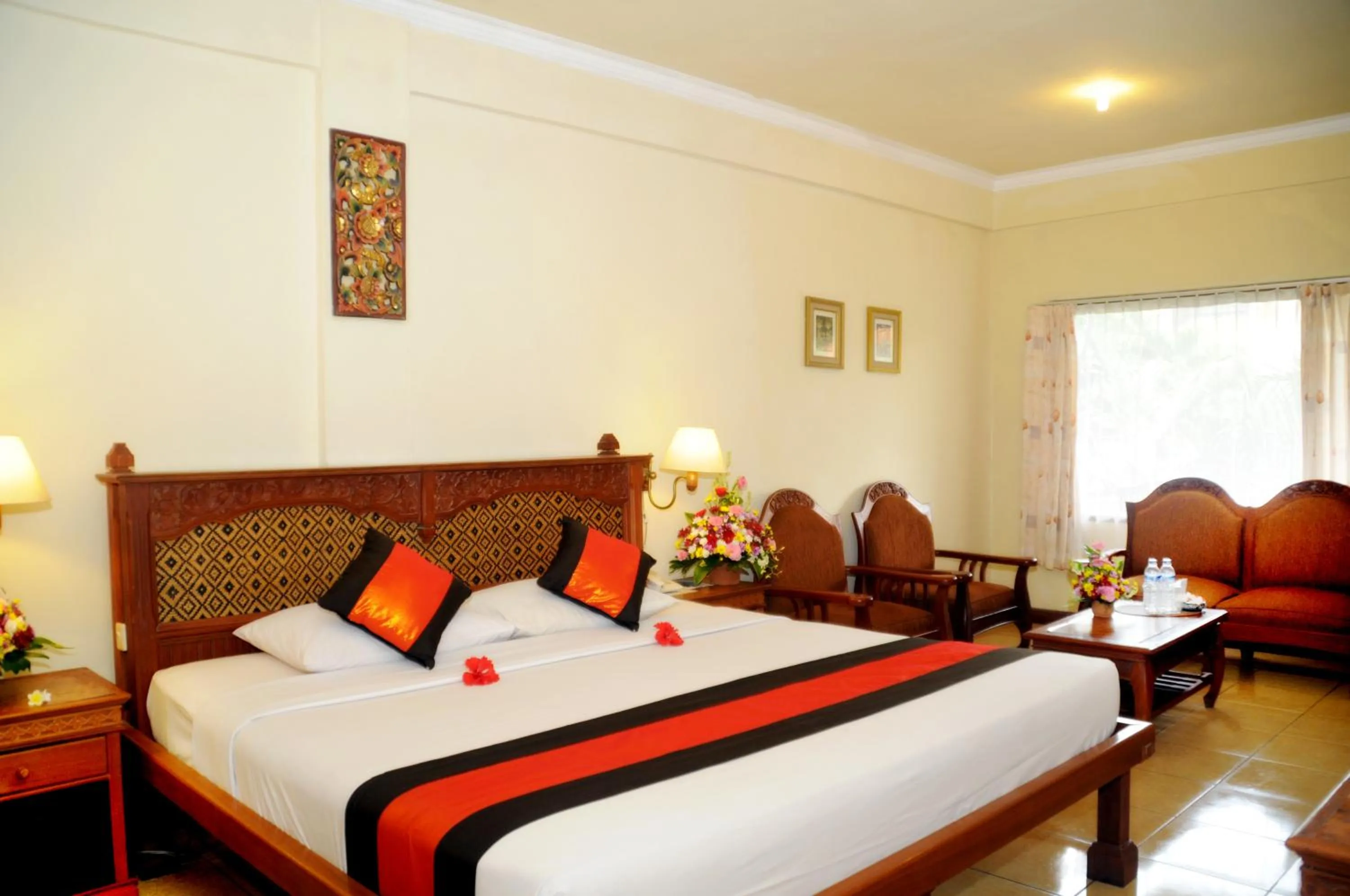 Photo of the whole room, Bed in Melasti Beach Resort & Spa Legian