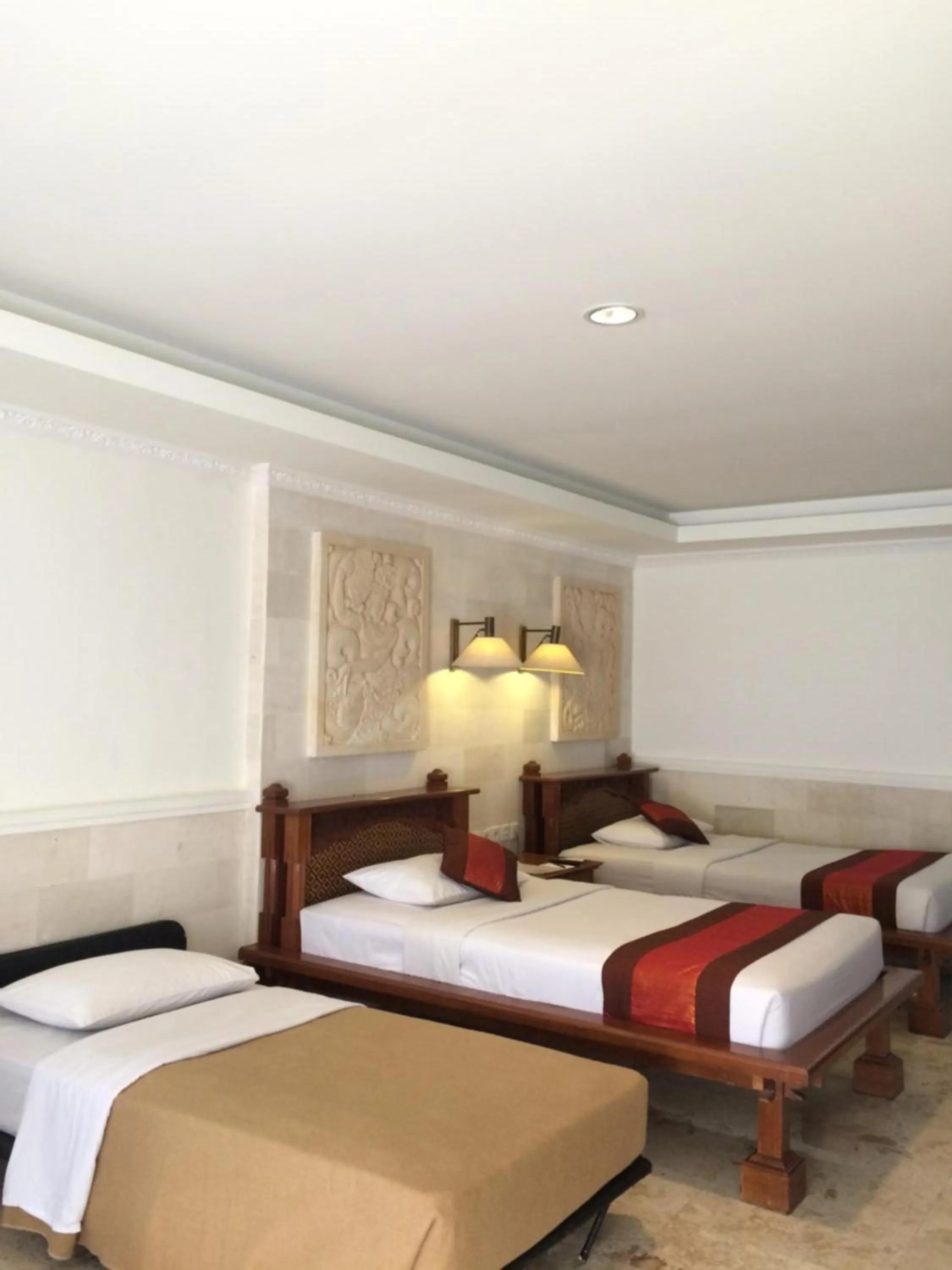 Bed in Melasti Beach Resort & Spa Legian