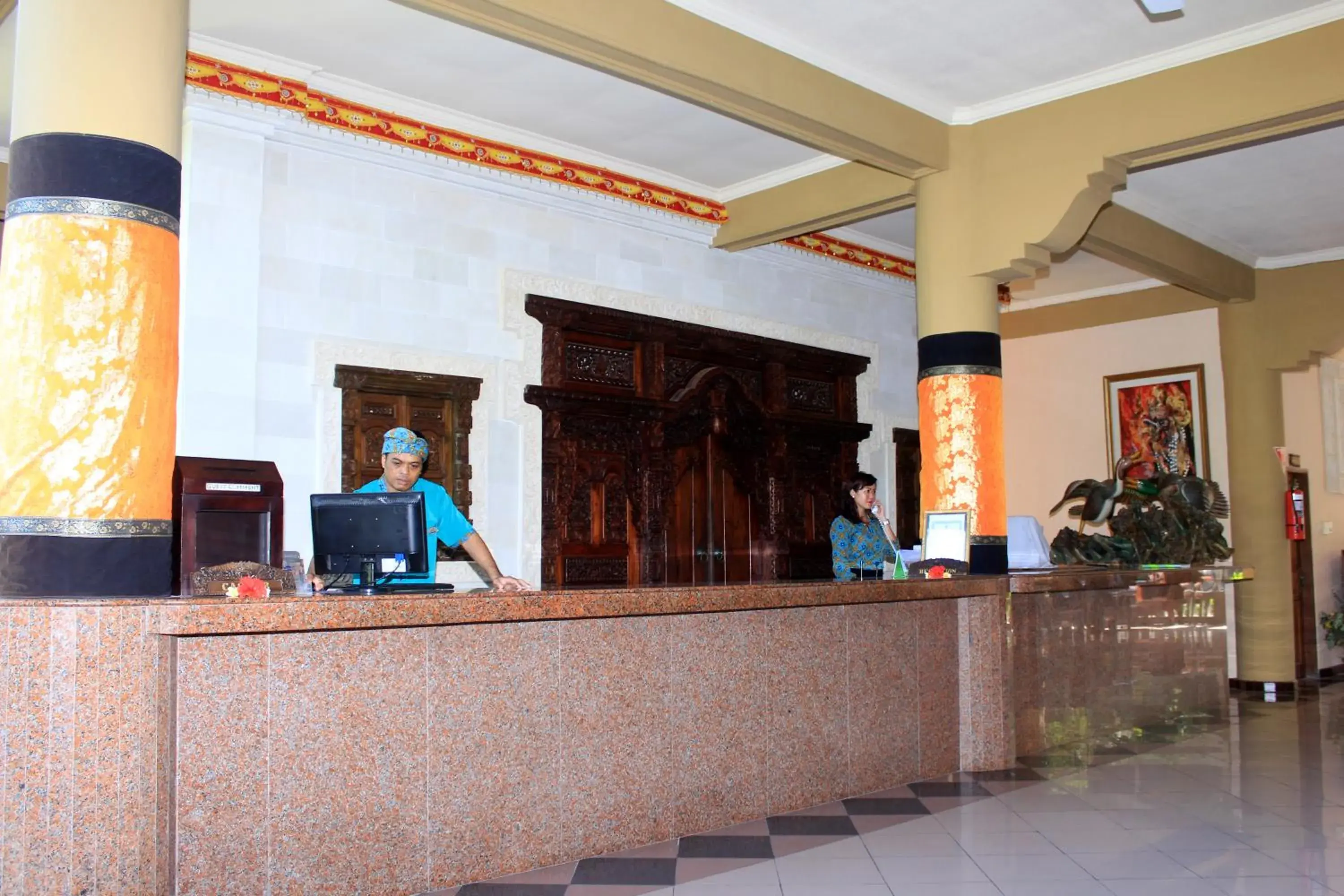 Lobby or reception in Melasti Beach Resort & Spa Legian Lobby or reception in Melasti Beach Resort & Spa Legian