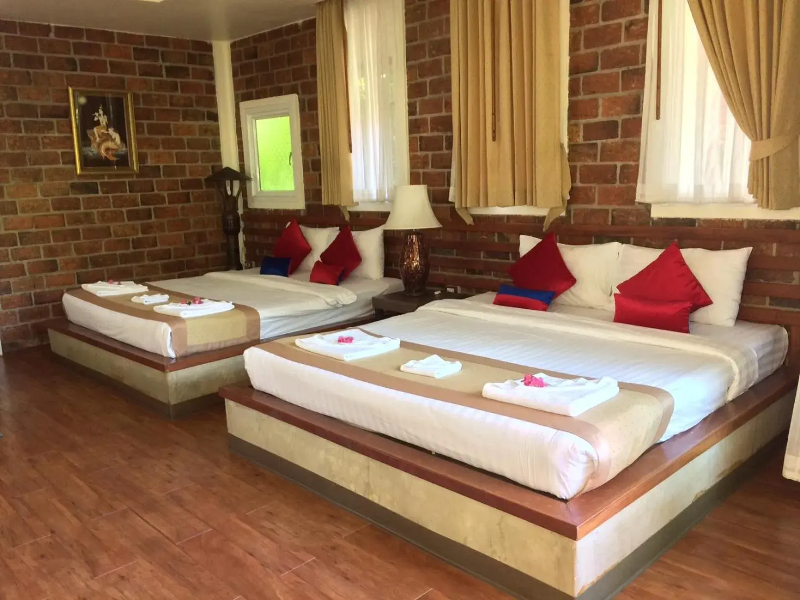 Bed in Green View Village Resort Bed in Green View Village Resort