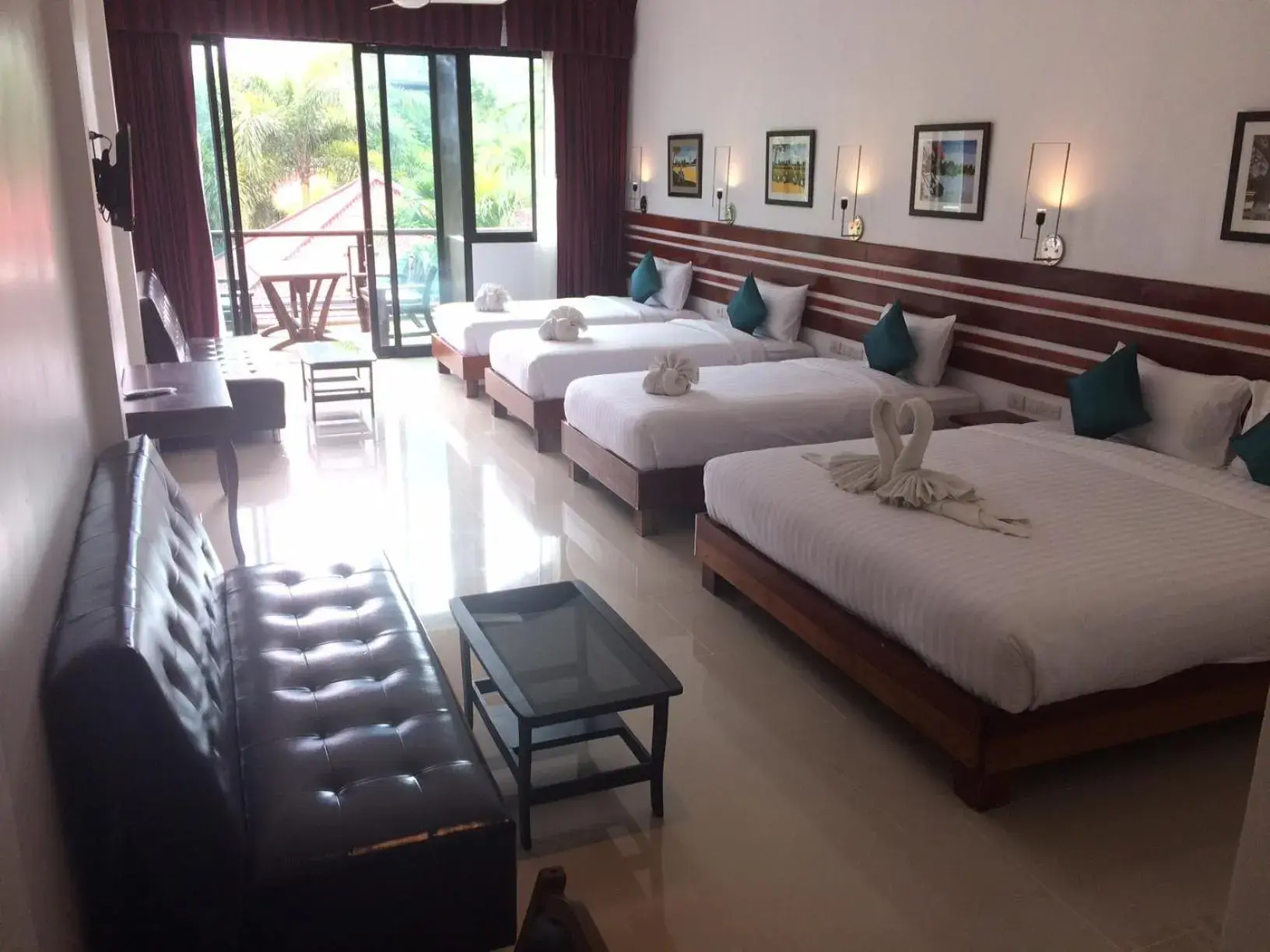 Bed in Green View Village Resort Bed in Green View Village Resort