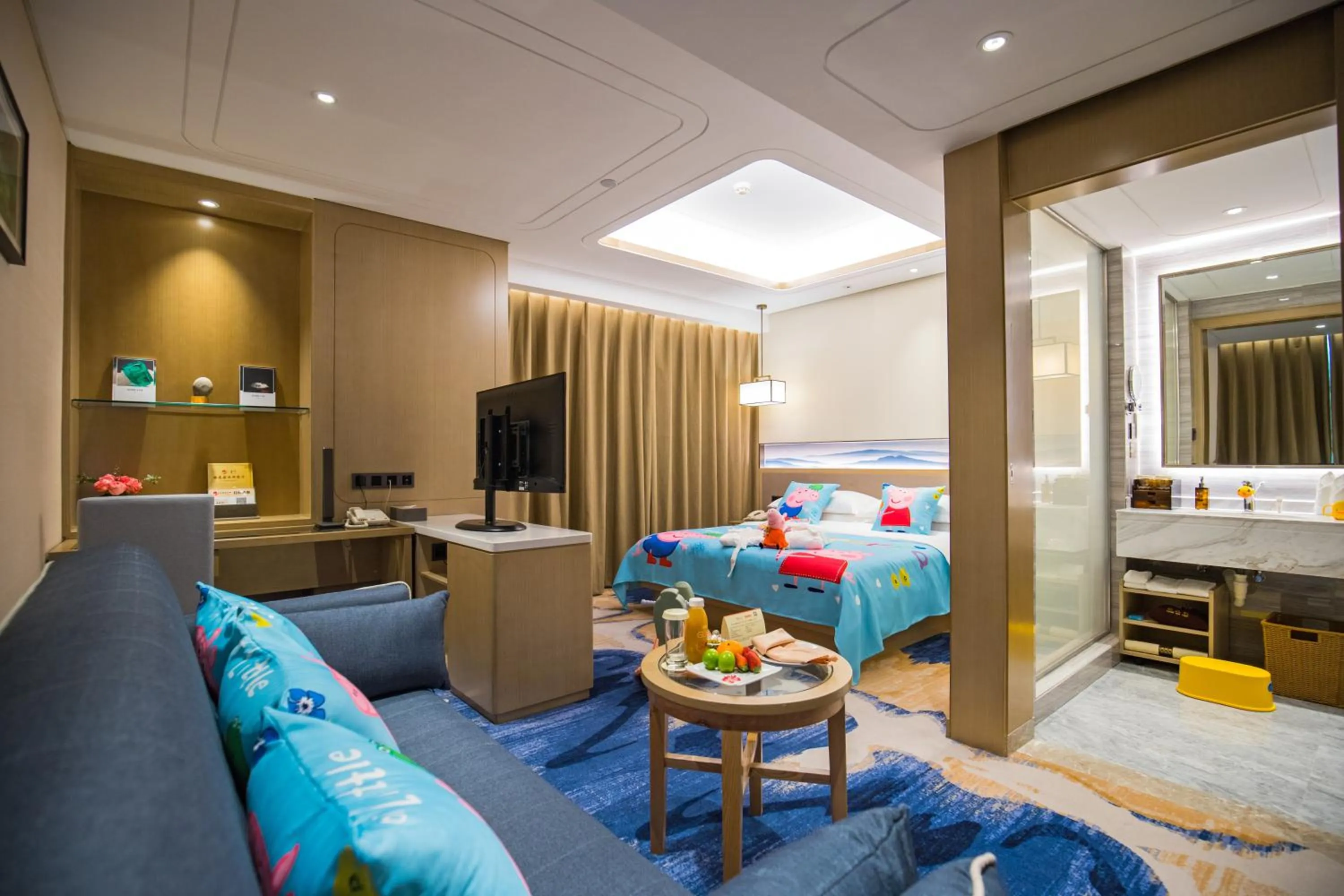 Photo of the whole room in Kunming Golden Spring Hotel