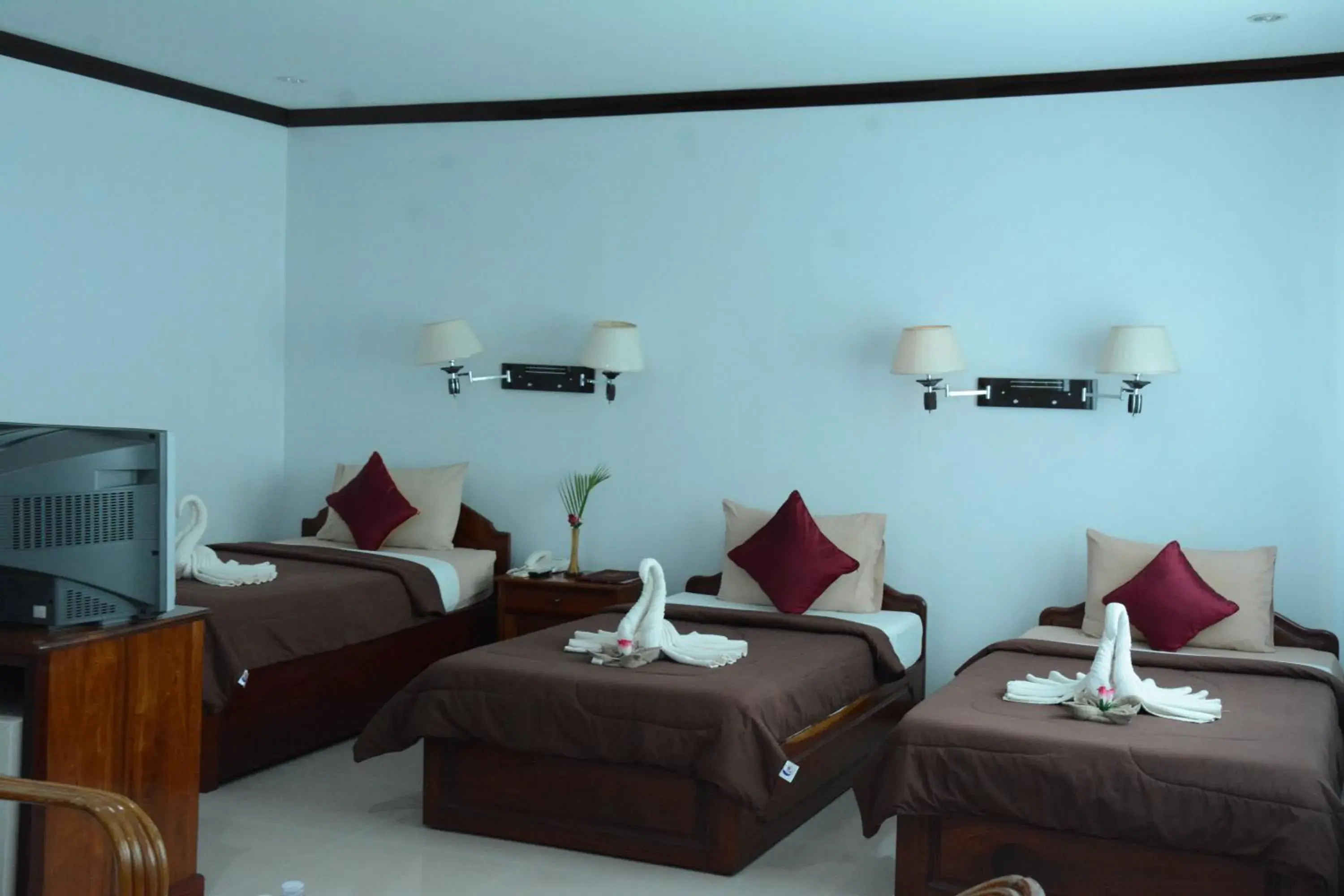 Living room, Bed in Mom's Guesthouse Living room, Bed in Mom's Guesthouse