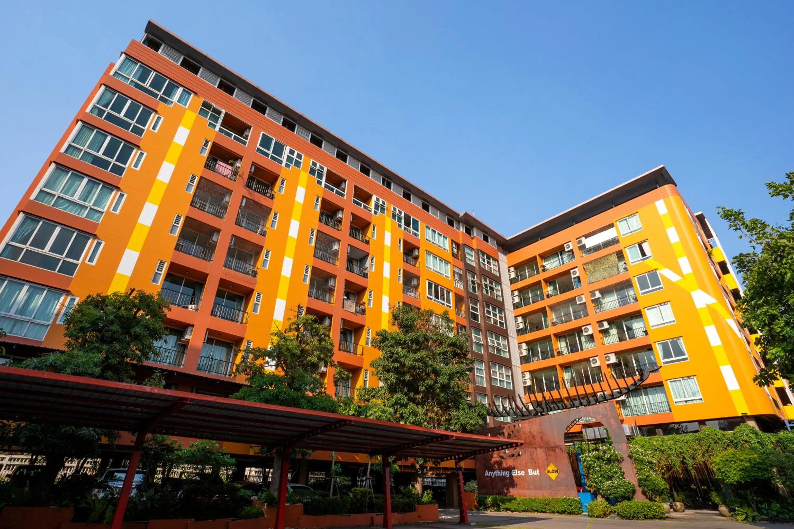 Property building in MeStyle Place Hotel