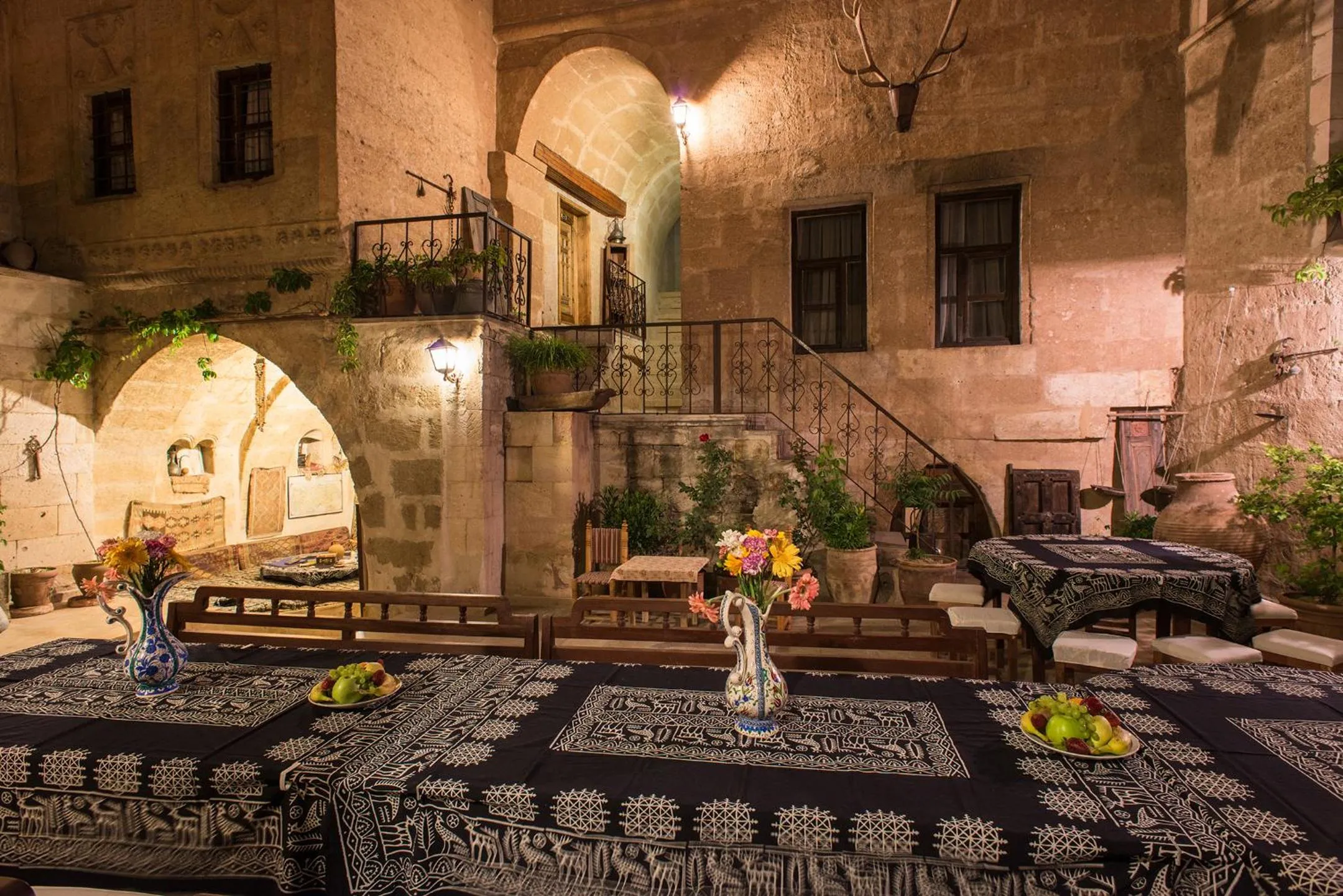 Decorative detail in Kirkit Hotel