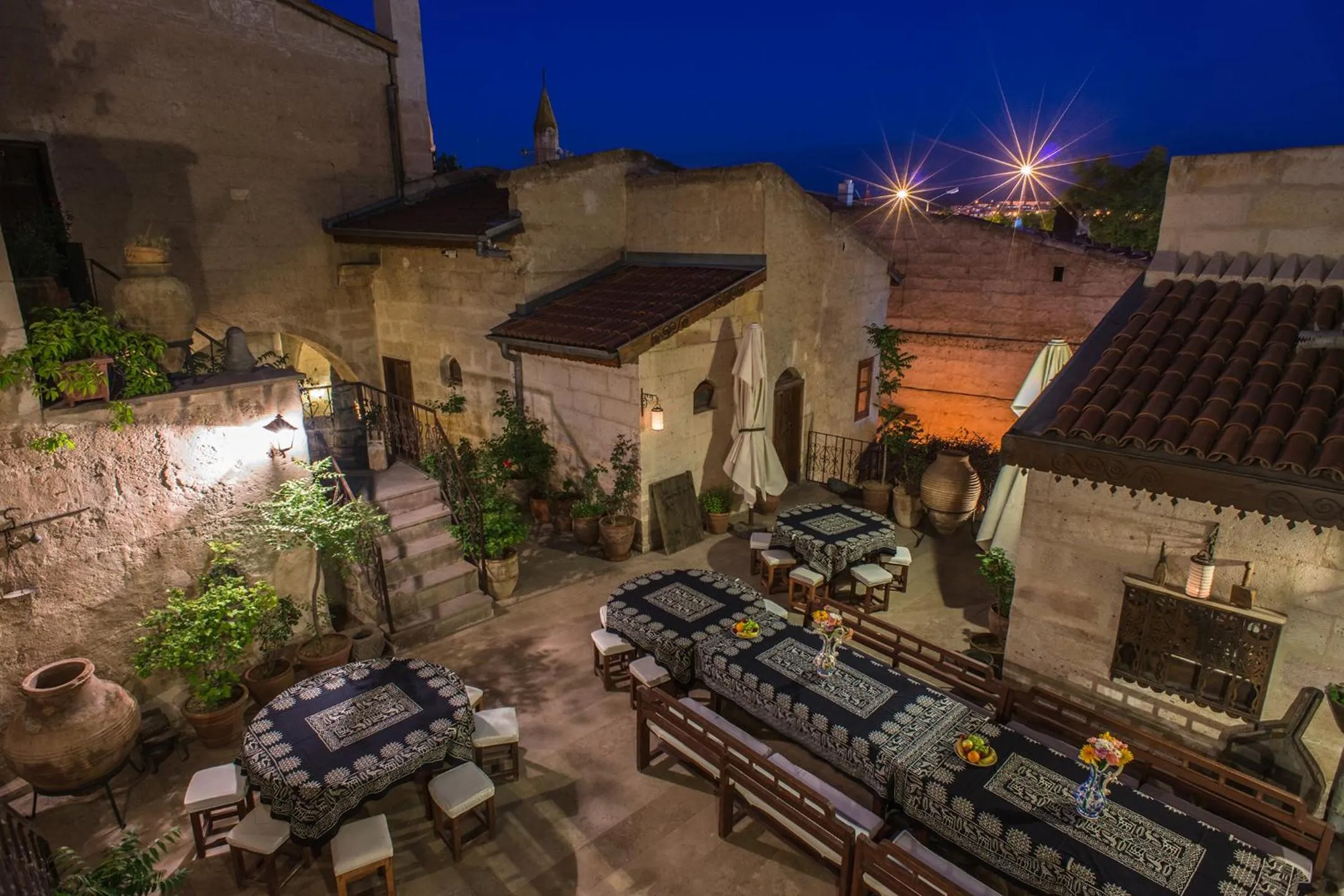 Patio in Kirkit Hotel