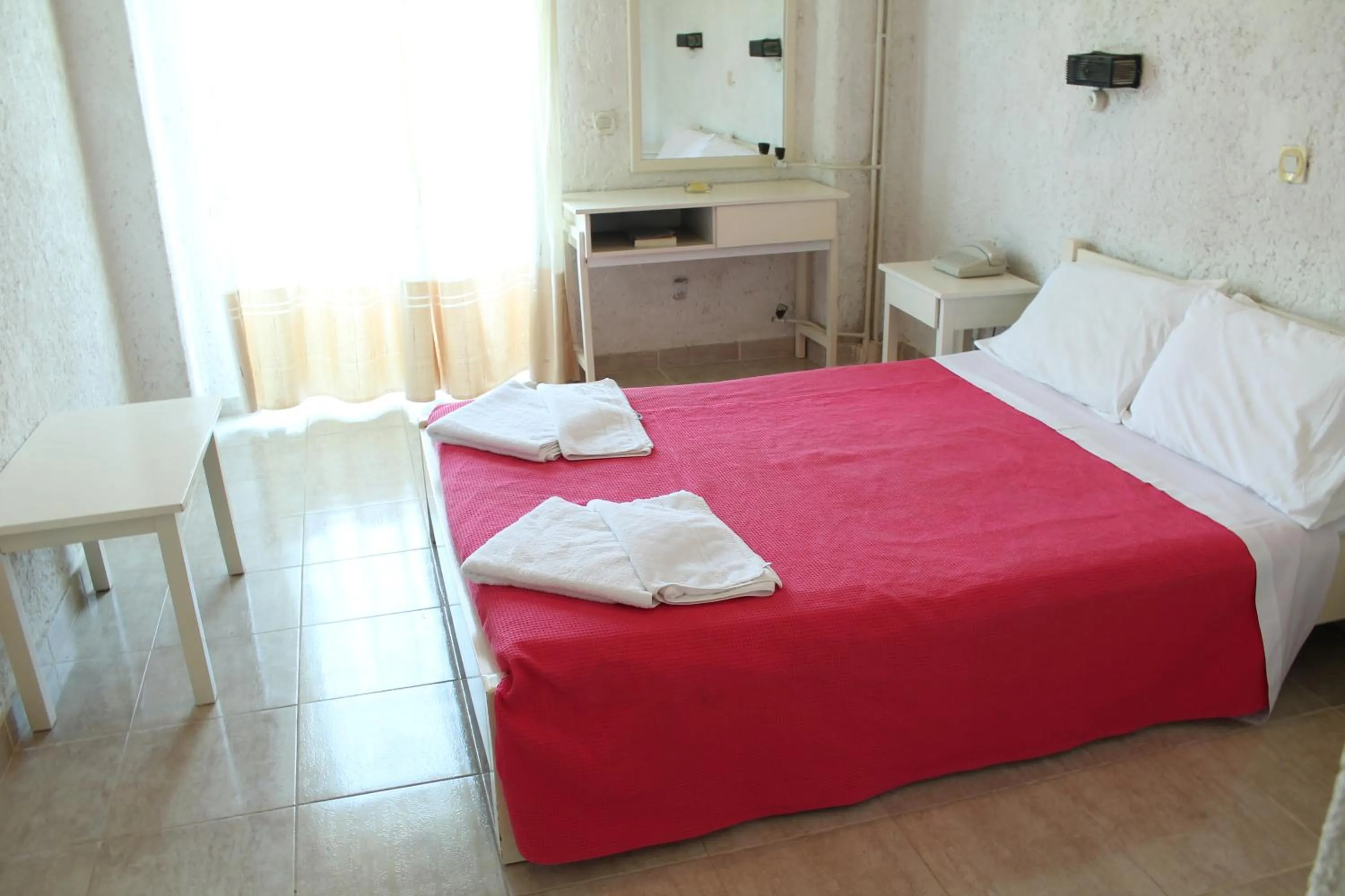 Photo of the whole room, Bed in Esperides Hotel