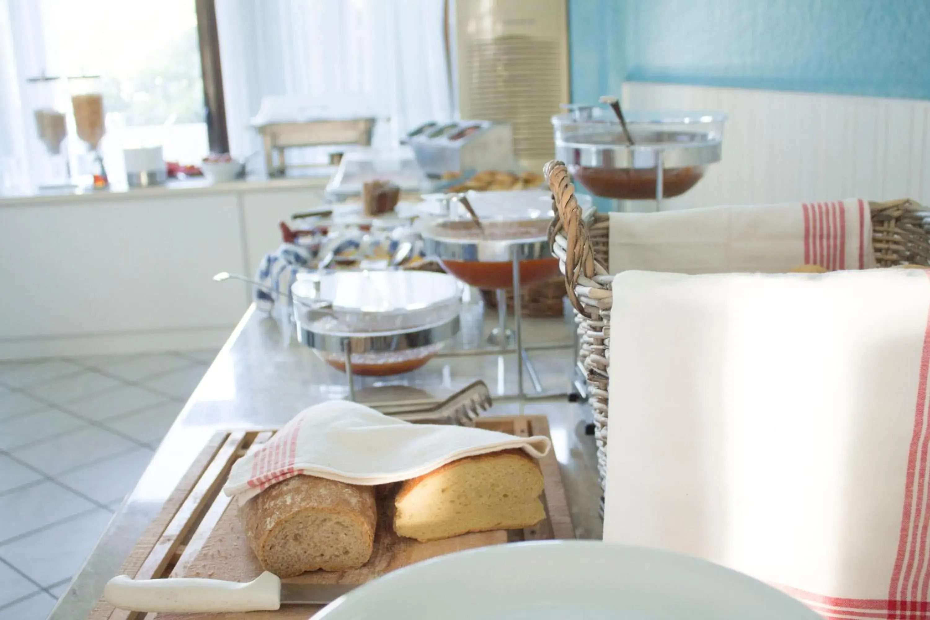 Buffet breakfast in Esperides Hotel Buffet breakfast in Esperides Hotel