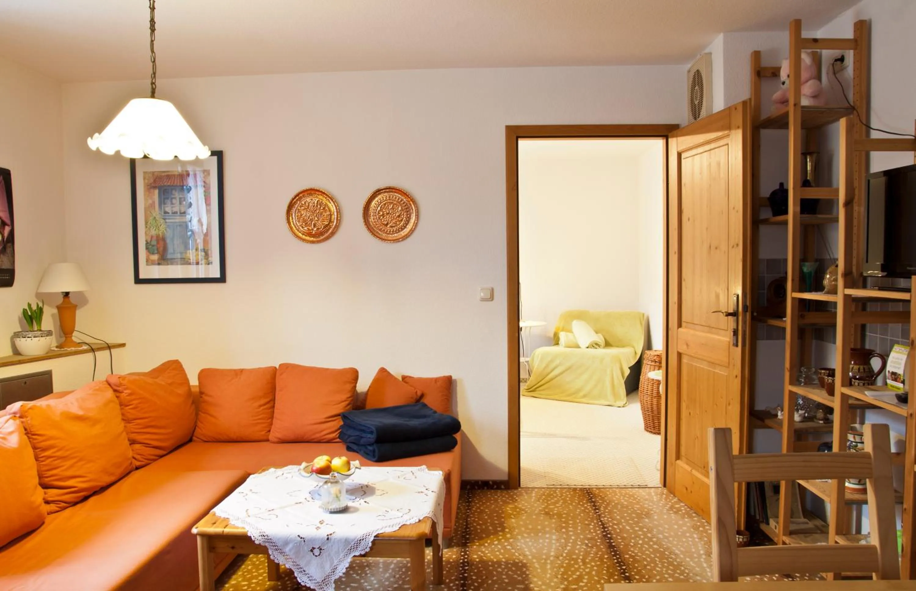 Living room in Frühstücks Pension Zum Postillion