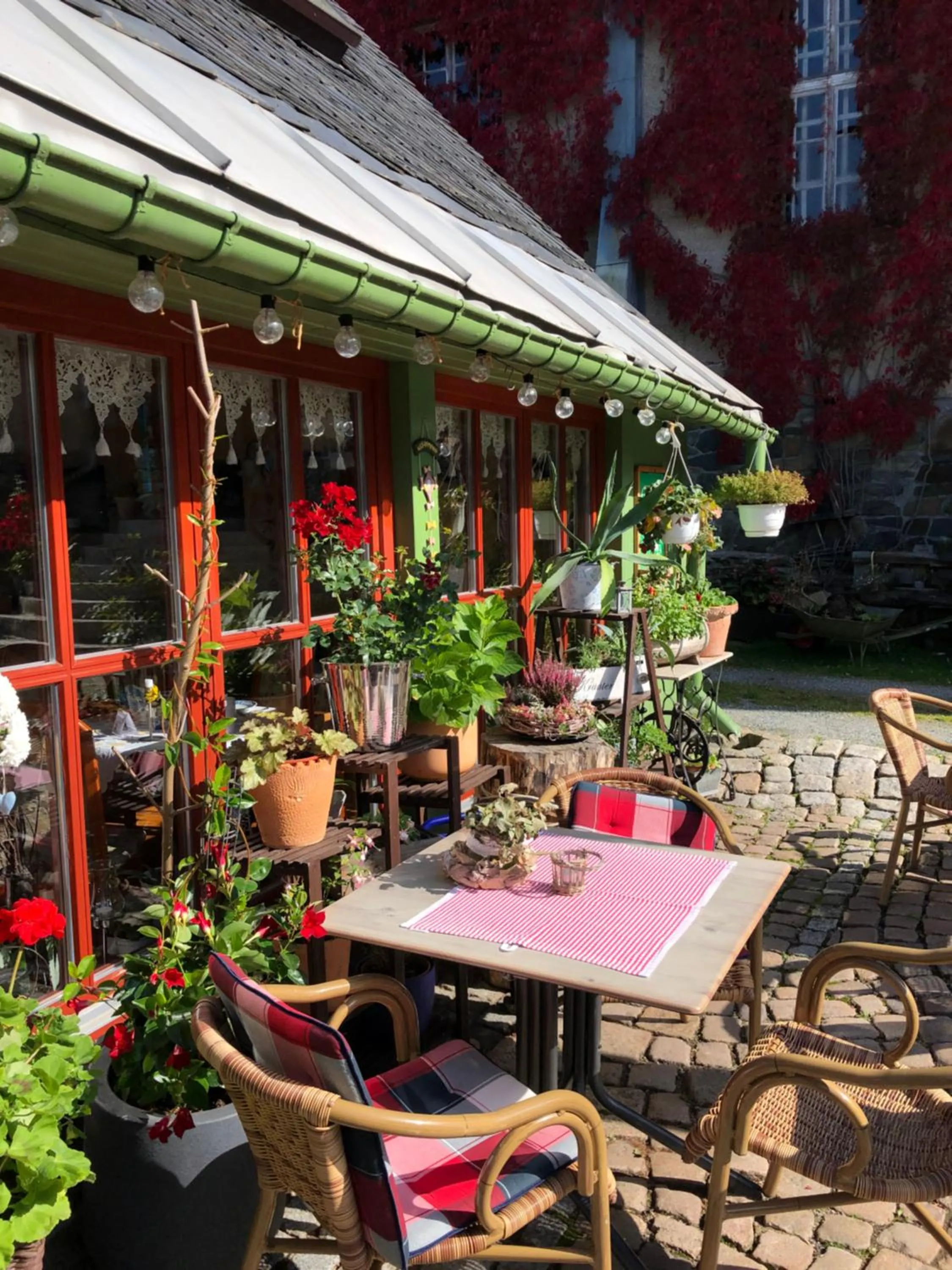 Balcony/Terrace in Frühstücks Pension Zum Postillion
