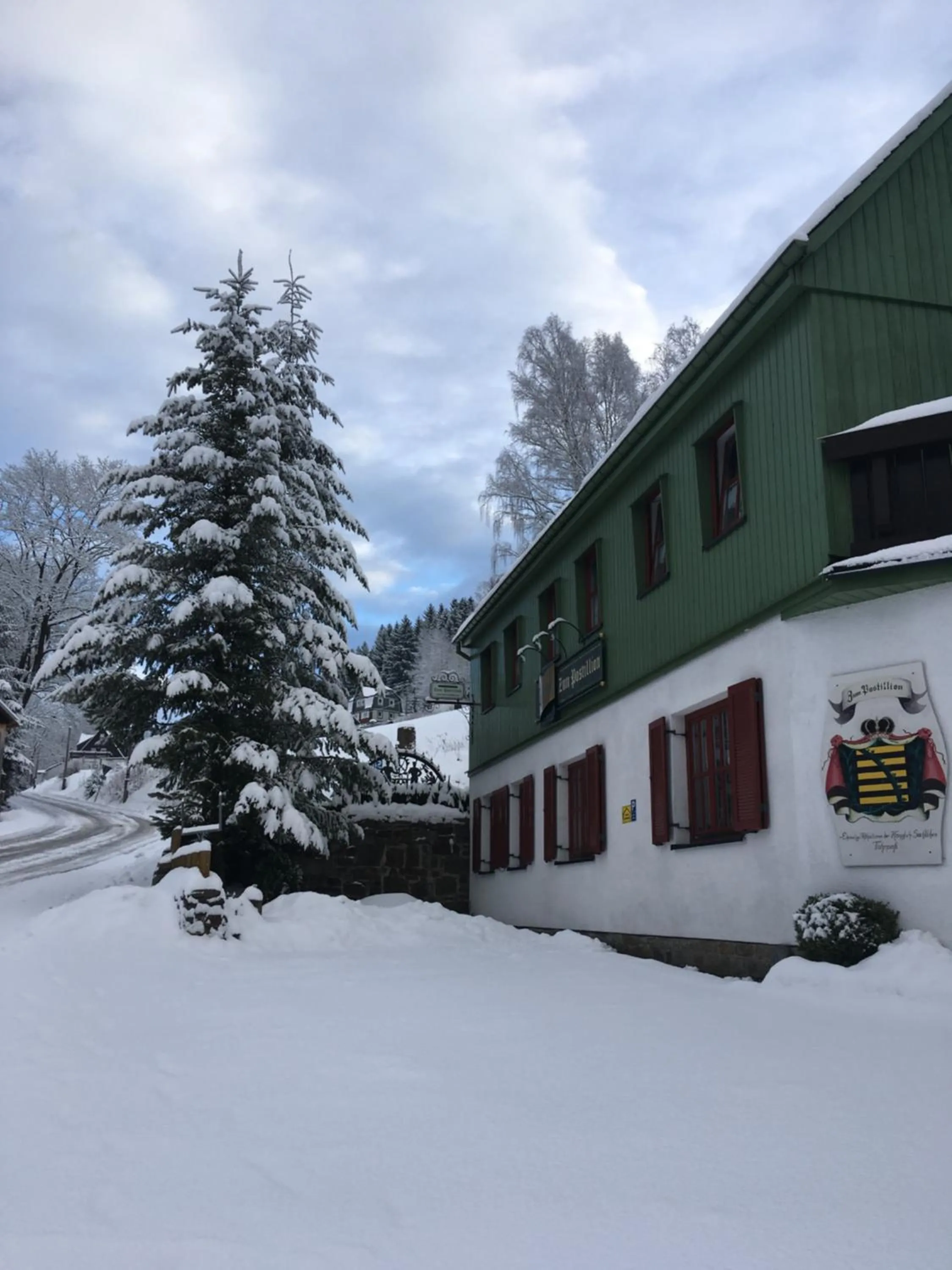 Property building in Frühstücks Pension Zum Postillion