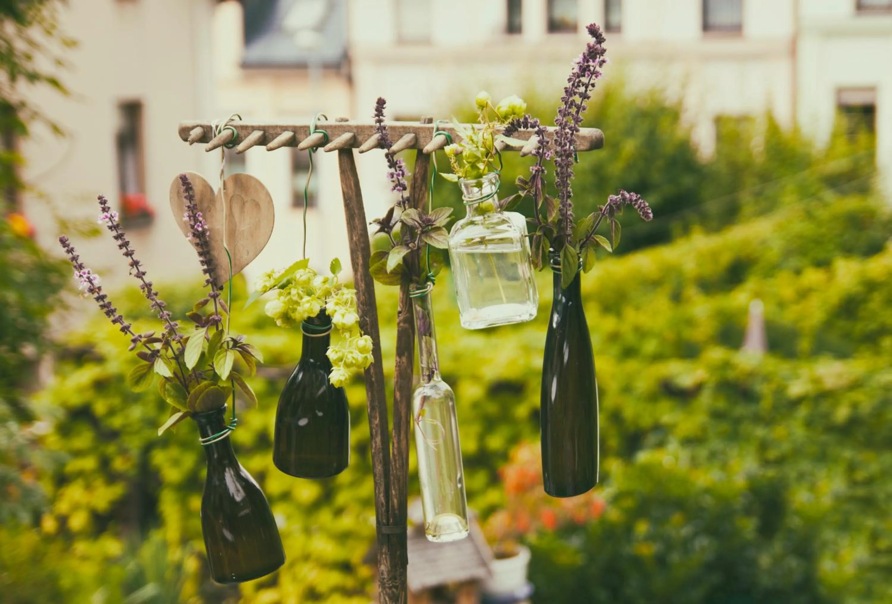 Garden in Frühstücks Pension Zum Postillion