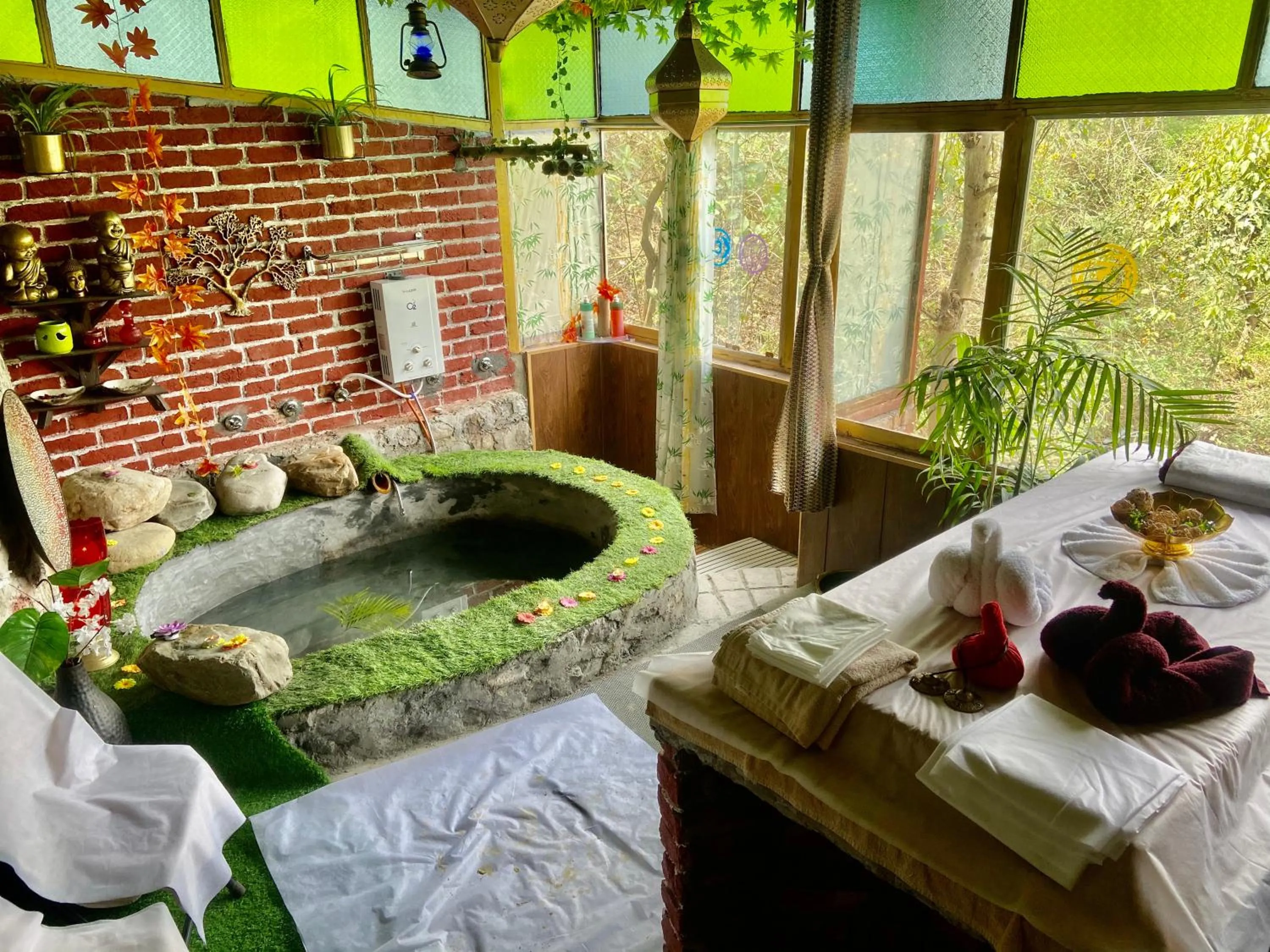 Spa and wellness centre/facilities in Veda5 Ayurveda & Yoga Retreat