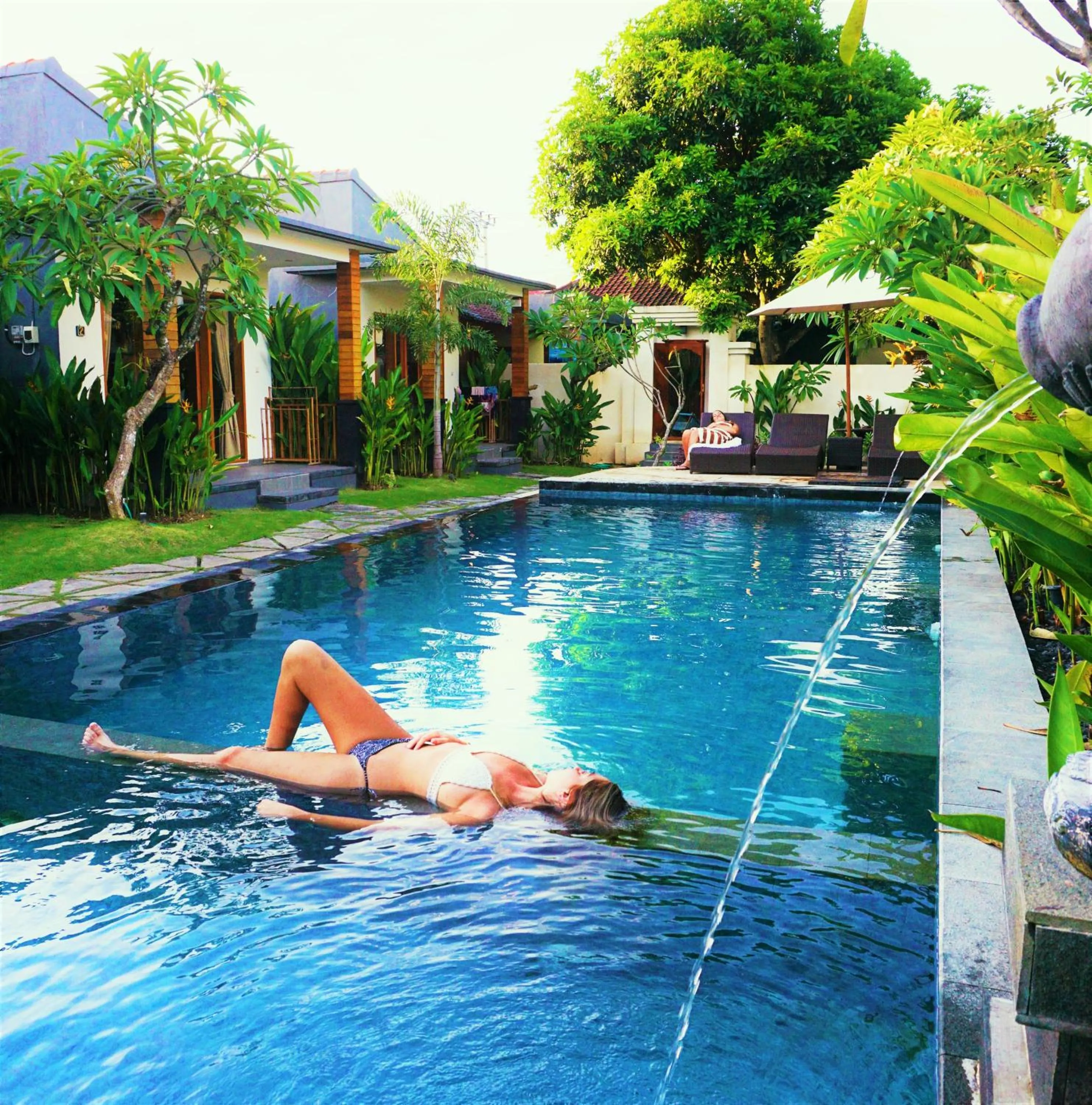 People in Singabu Bungalows