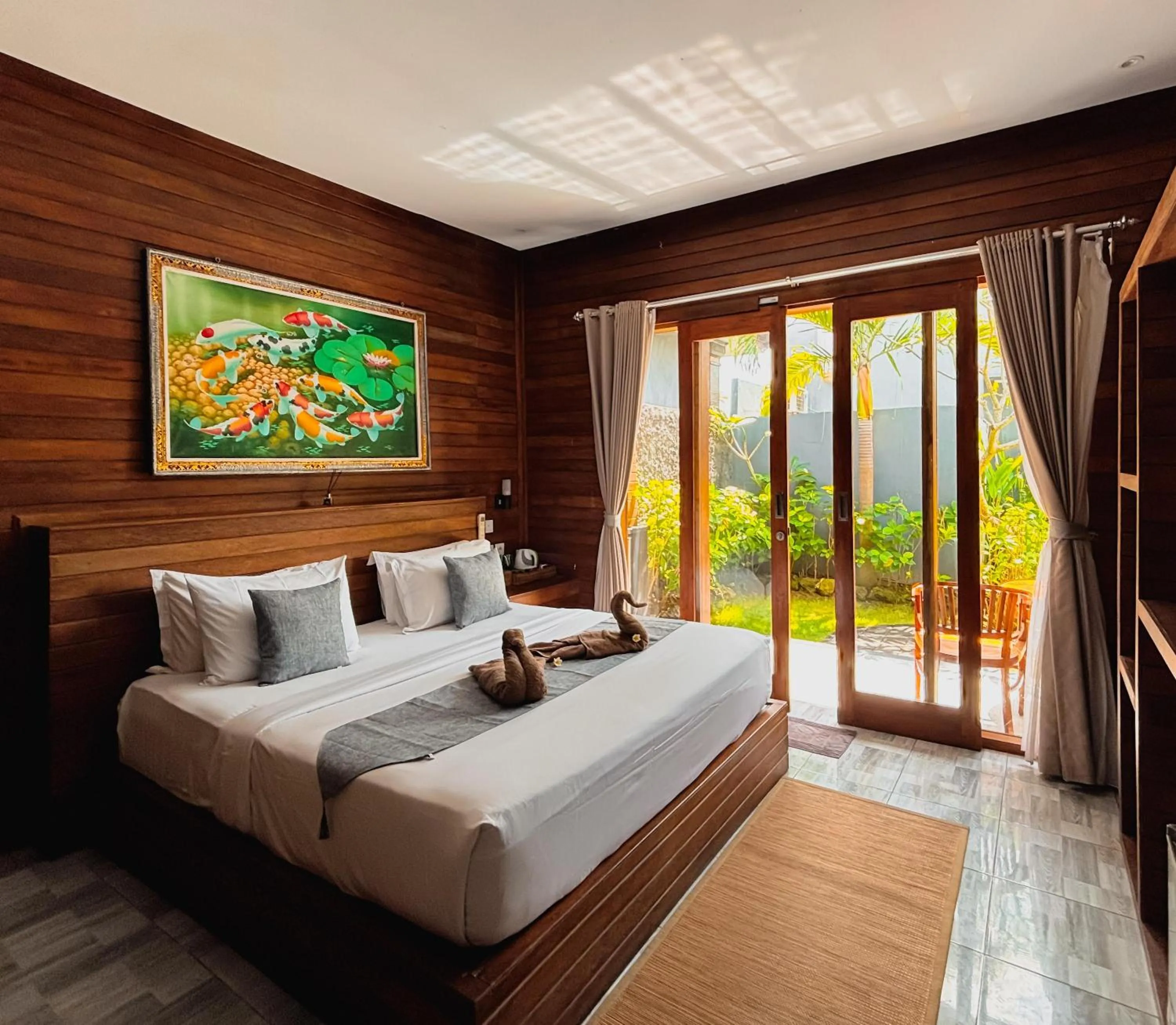Photo of the whole room, Bed in Singabu Bungalows
