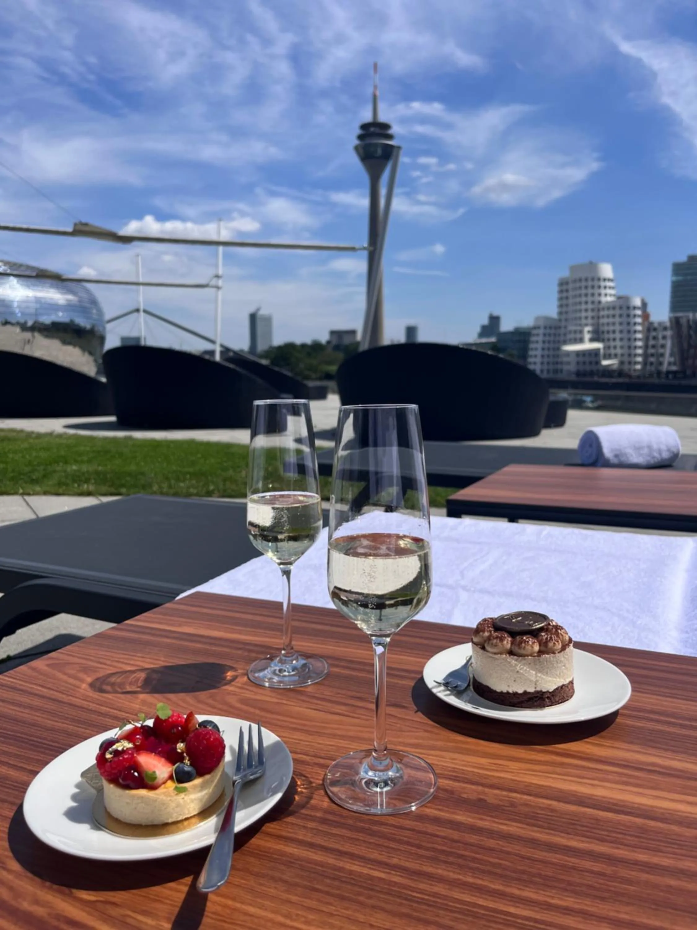 Balcony/Terrace in Hyatt Regency Dusseldorf