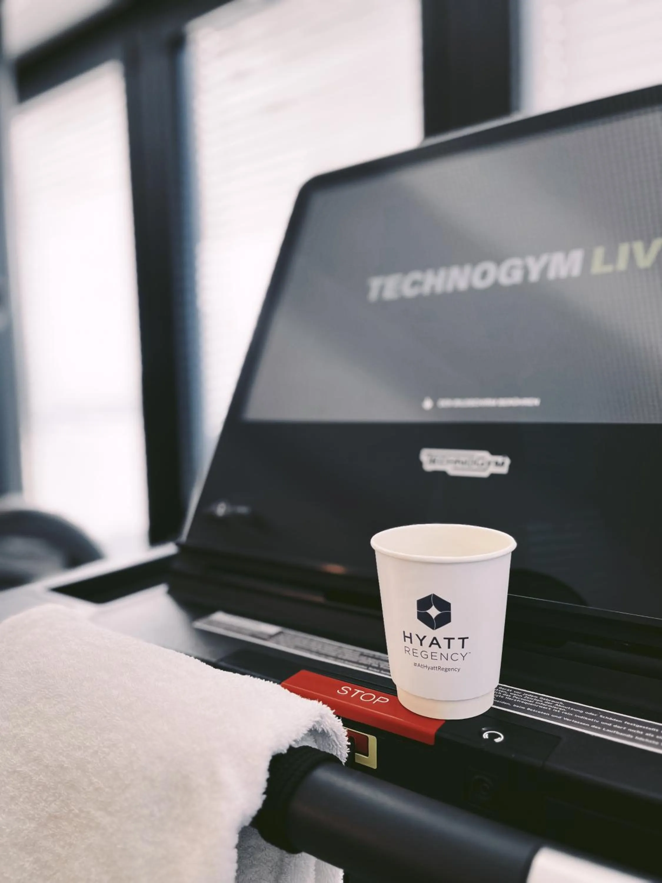 Fitness centre/facilities in Hyatt Regency Dusseldorf