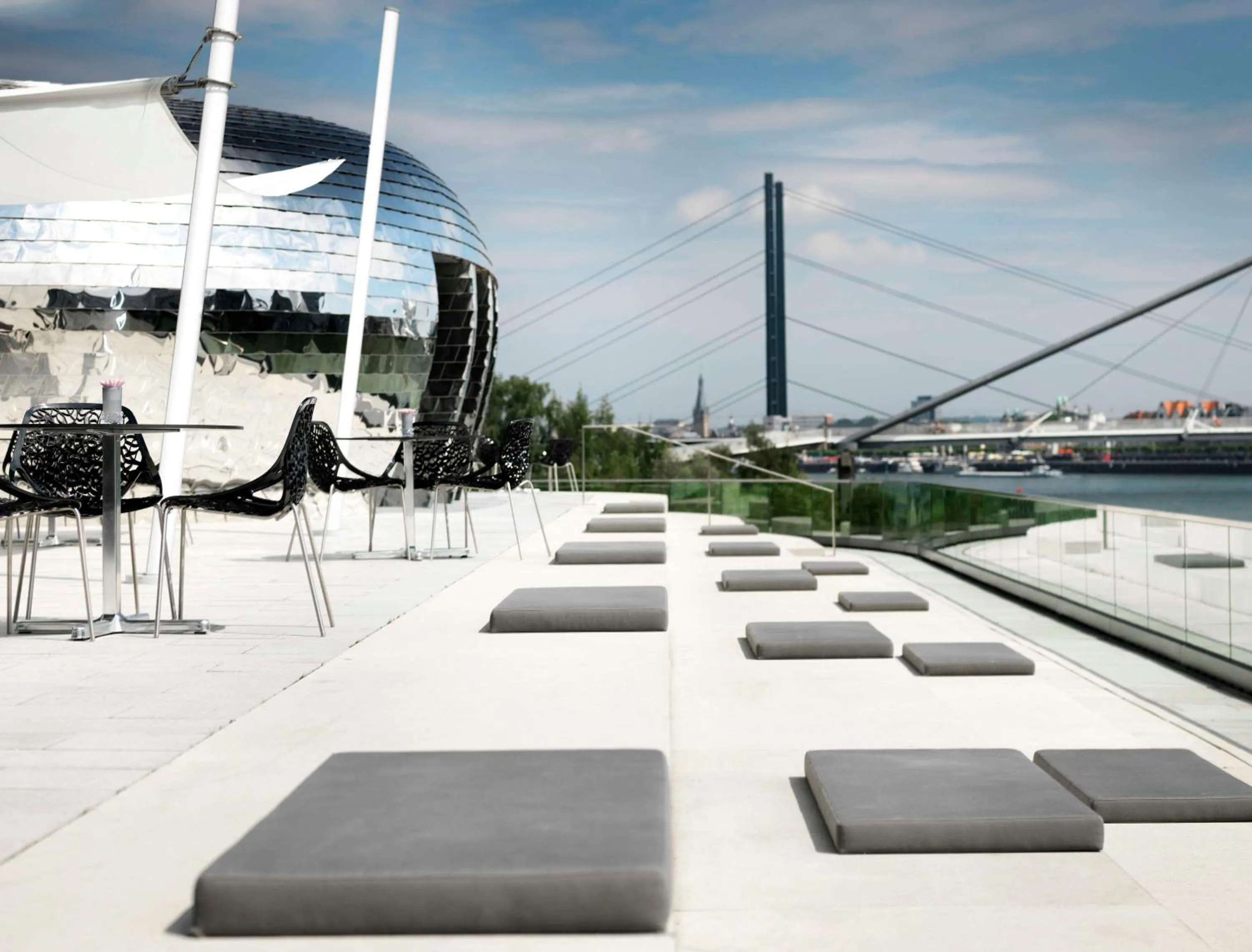 Location in Hyatt Regency Dusseldorf