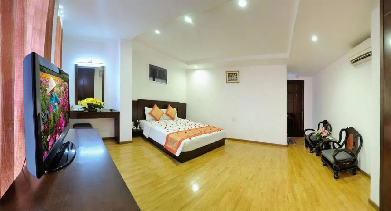 Bedroom, Bed in Little Brick Saigon Hotel