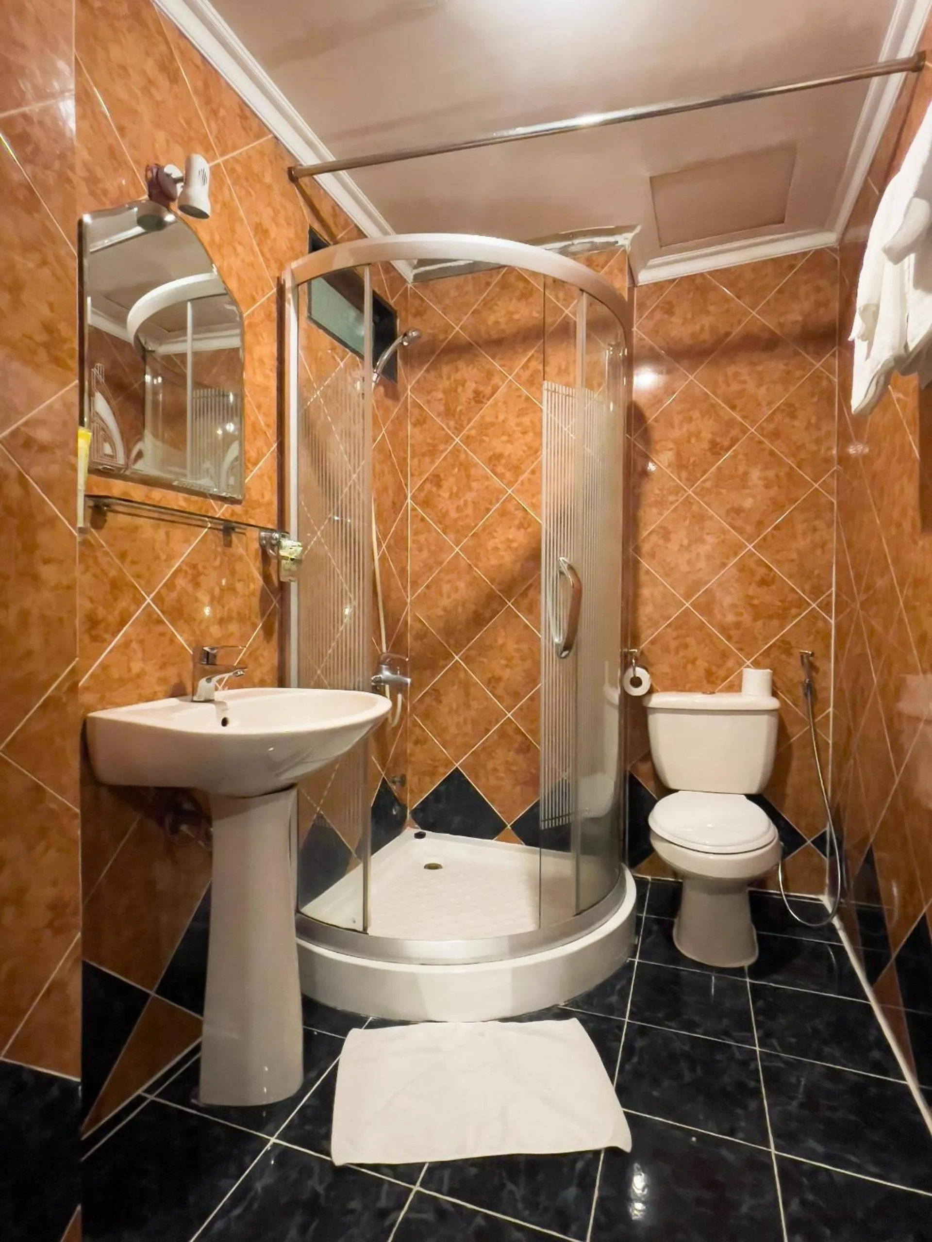 Shower in Little Brick Saigon Hotel