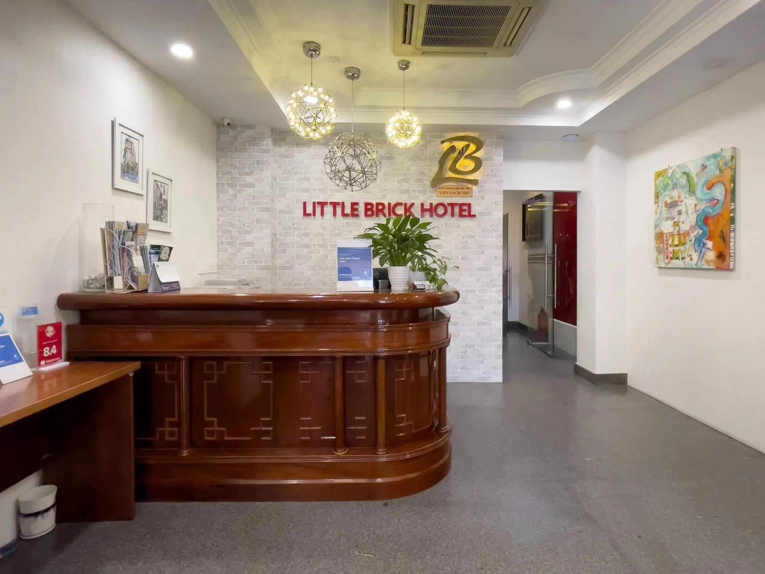 Lobby or reception in Little Brick Saigon Hotel Lobby or reception in Little Brick Saigon Hotel