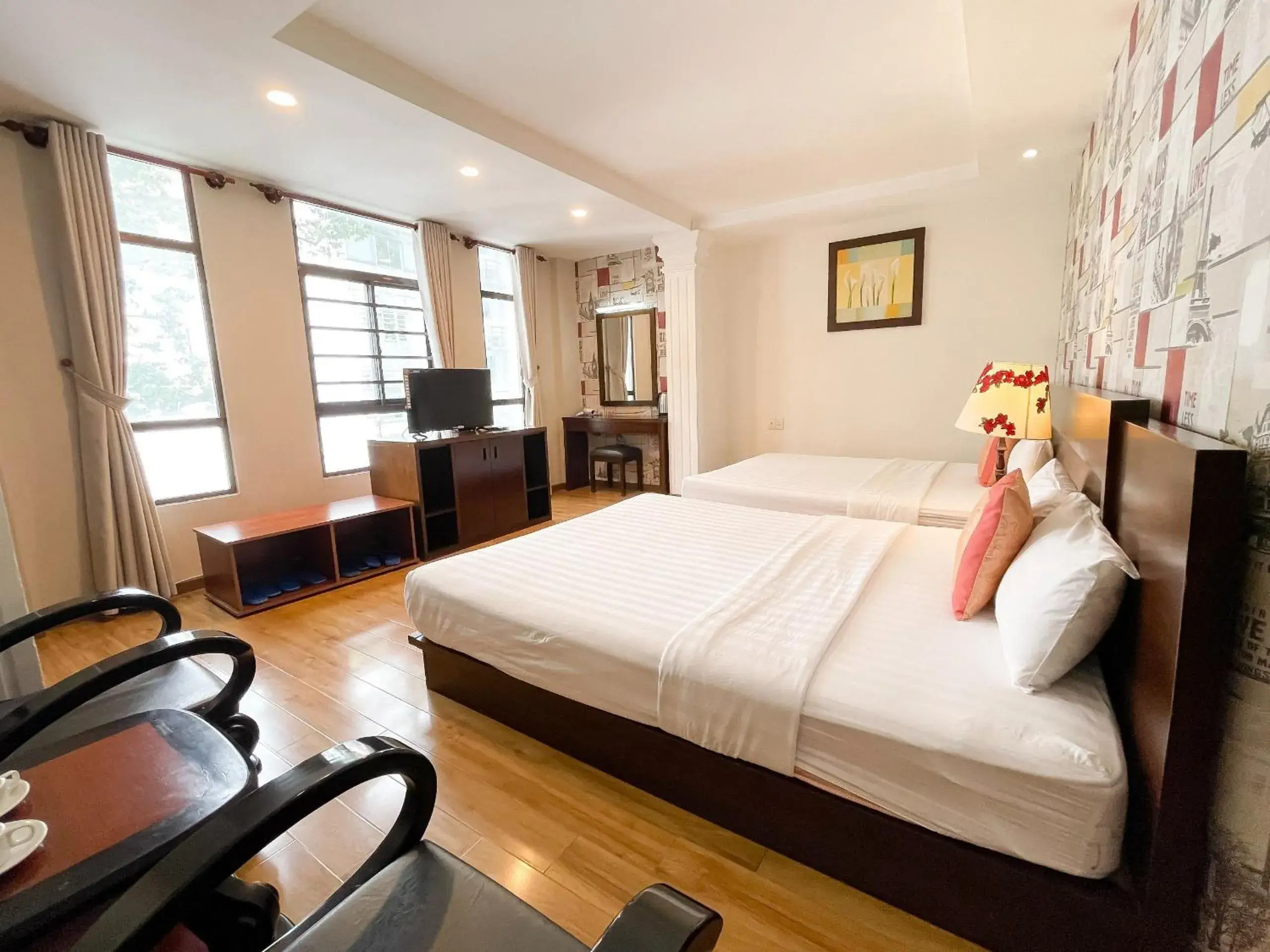 Photo of the whole room, Bed in Little Brick Saigon Hotel Photo of the whole room, Bed in Little Brick Saigon Hotel