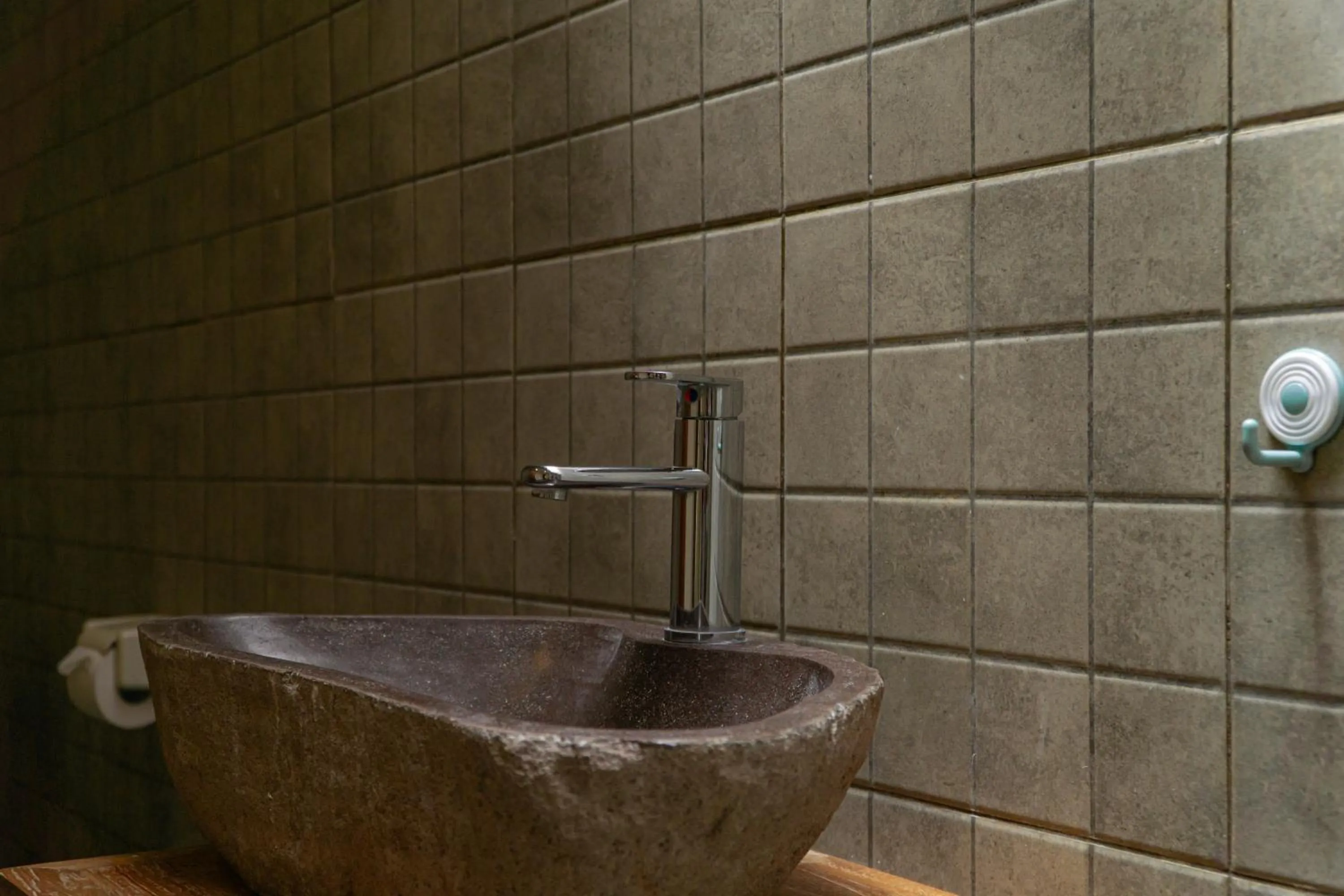 Bathroom in Umadhatu Resort by Amerta