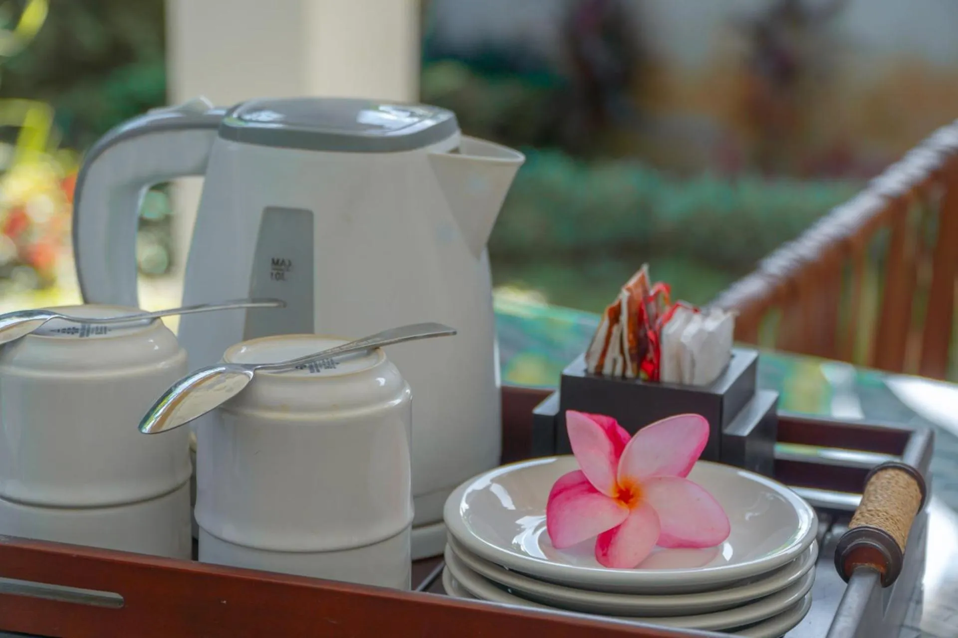Coffee/tea facilities in Umadhatu Resort by Amerta