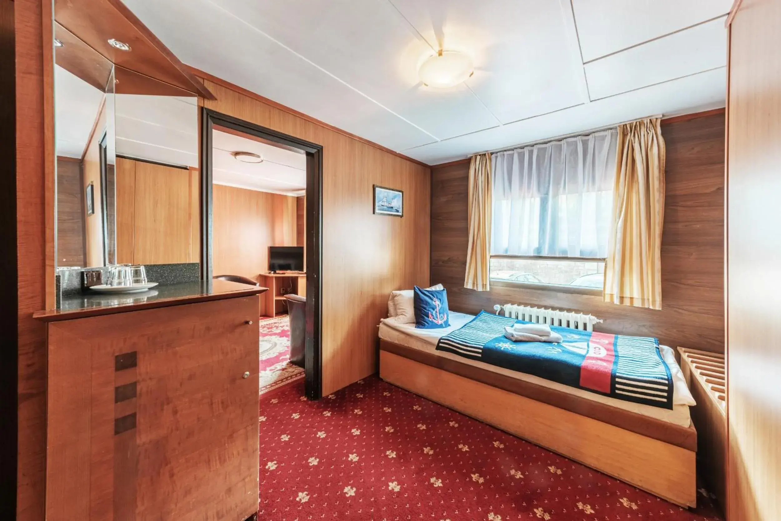 Property building in Botel Albatros Property building in Botel Albatros