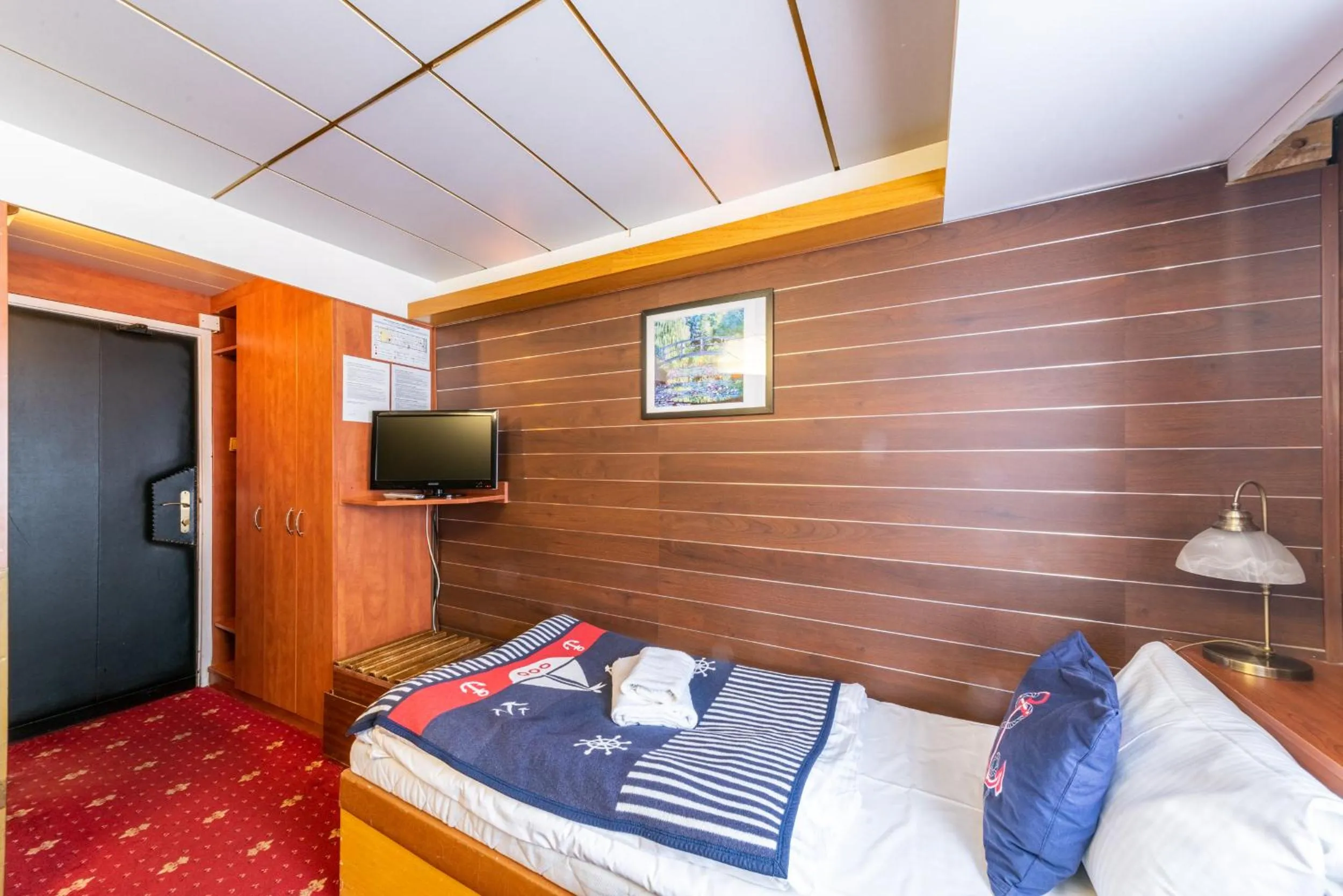 Bed in Botel Albatros