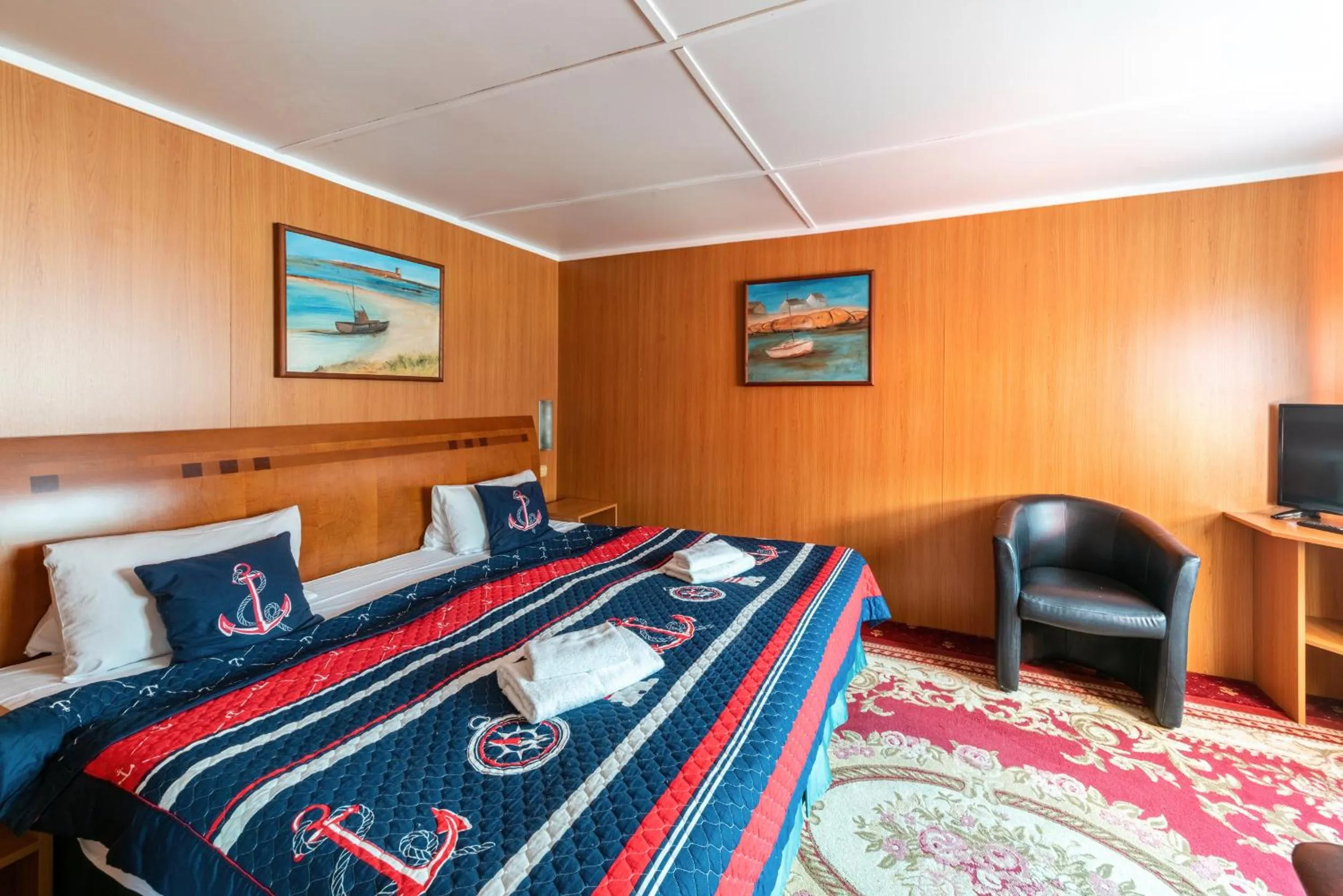 Bed in Botel Albatros
