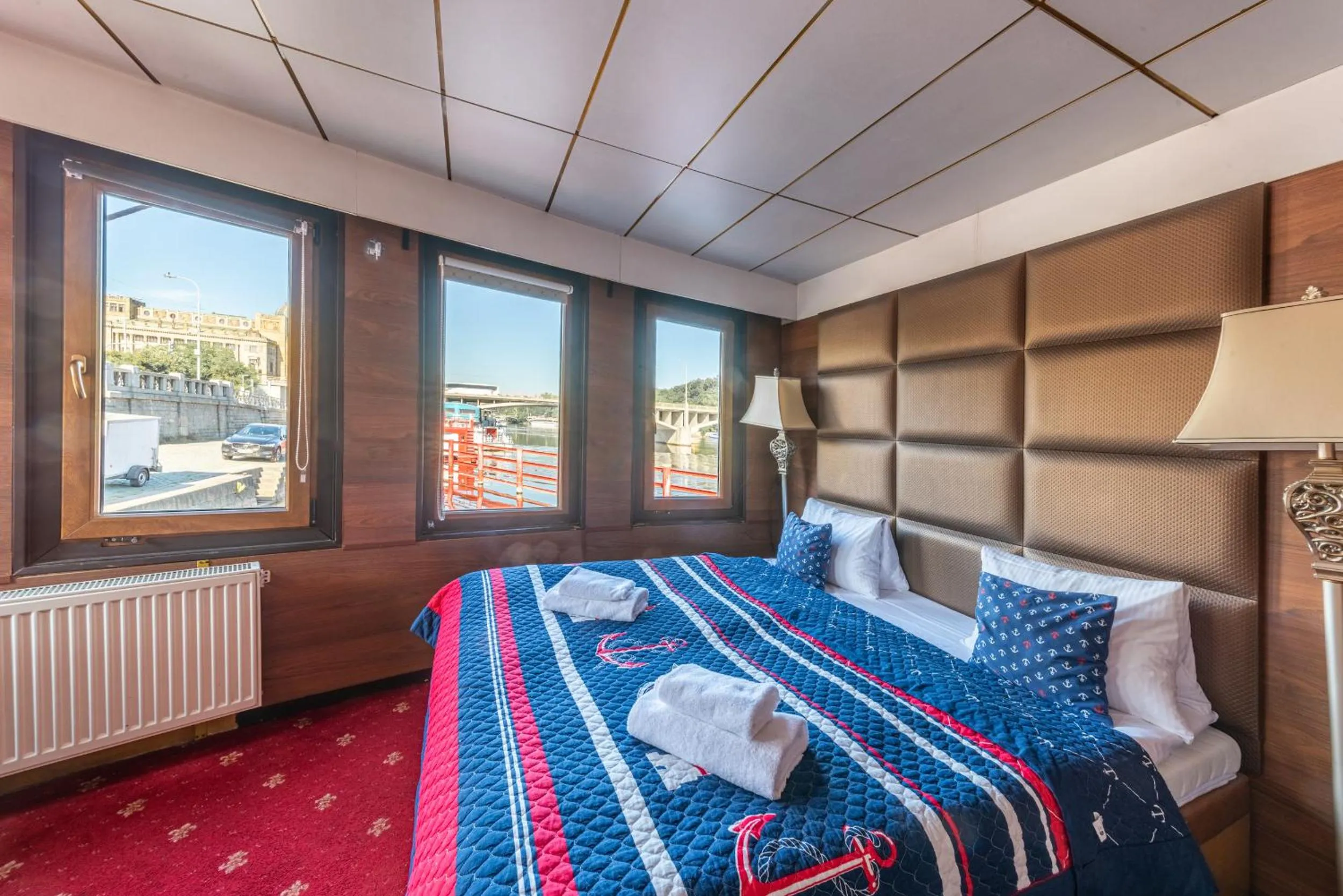 Bed in Botel Albatros