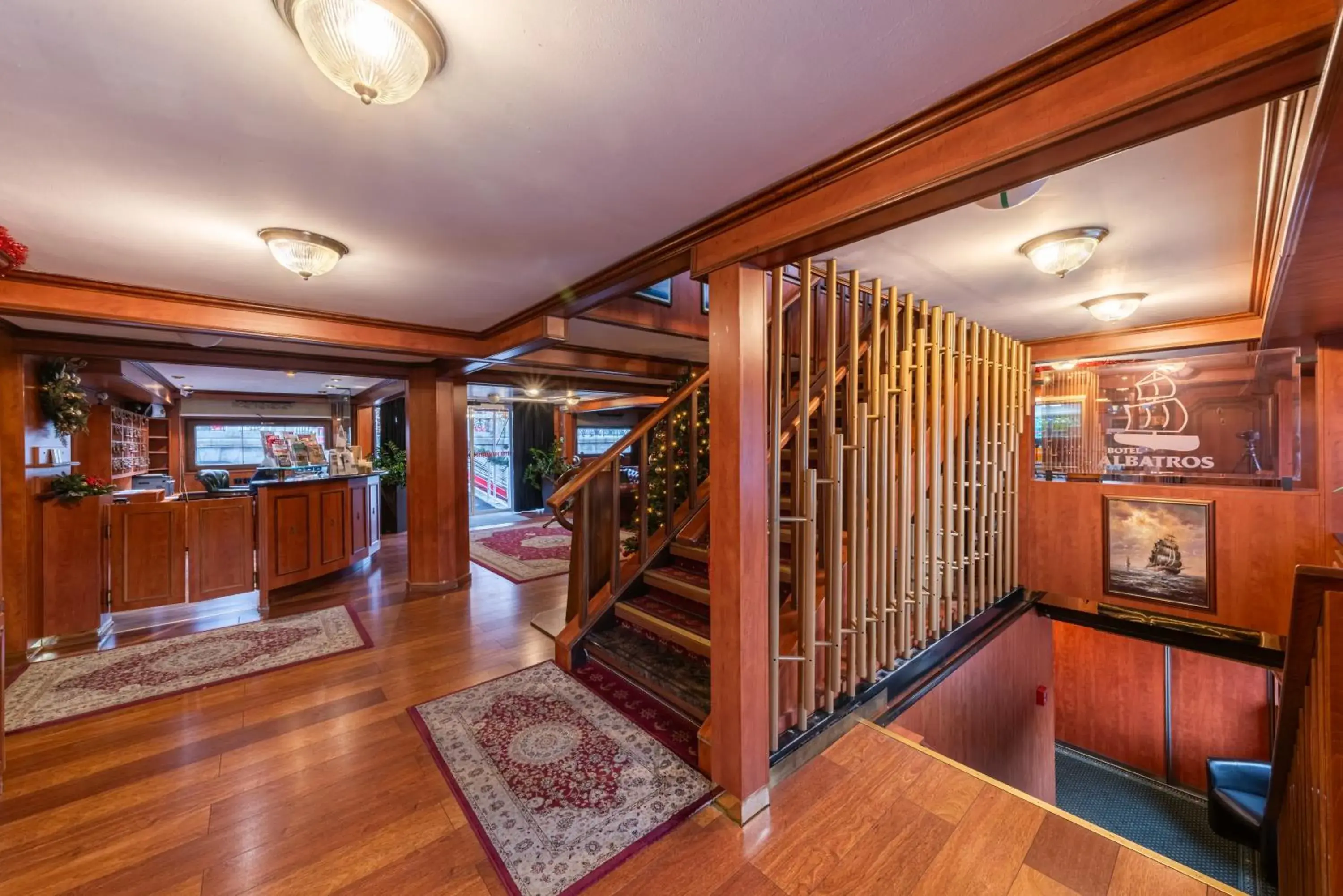 Property building in Botel Albatros Property building in Botel Albatros